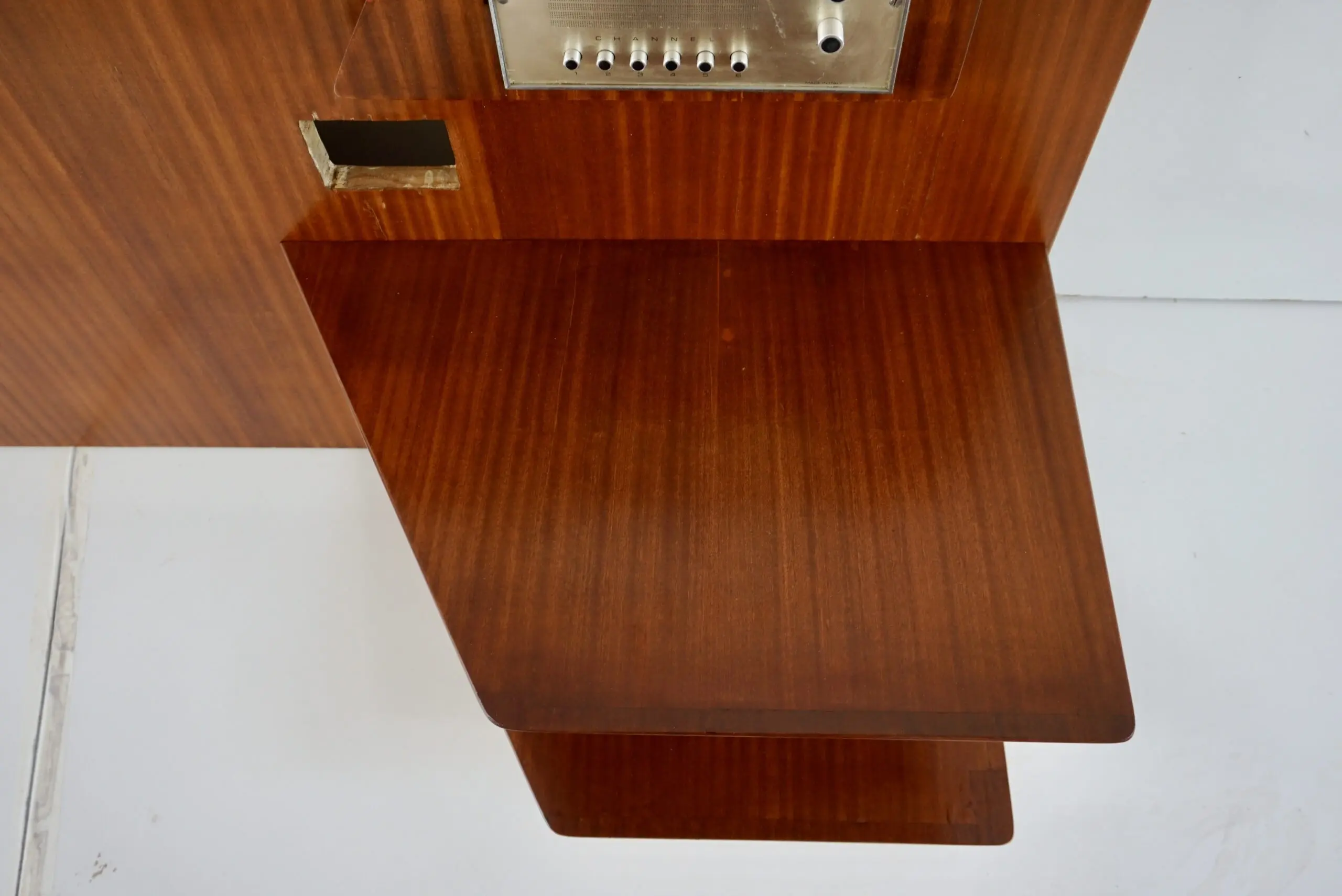 Gio Ponti mahogany  right Headboard from Hotel Royal Naples, 1955 — photo 16