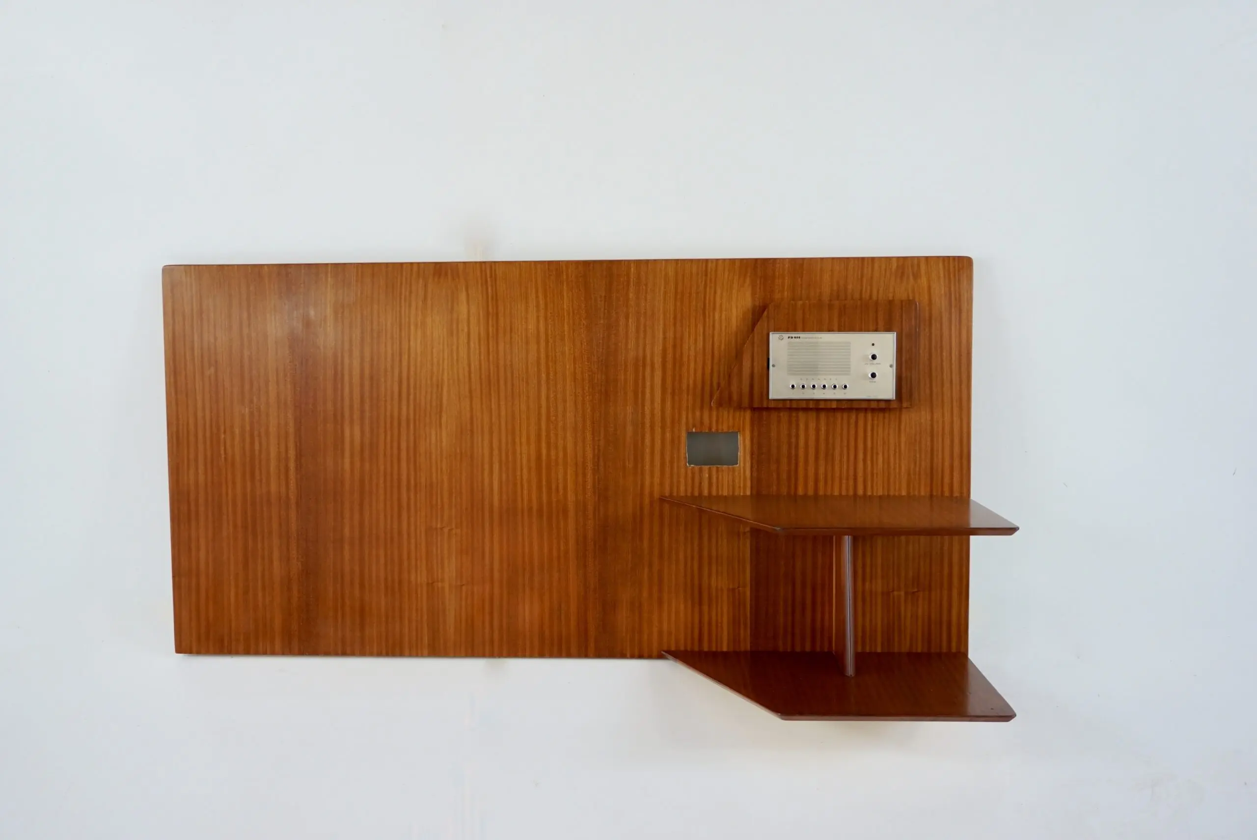 Gio Ponti mahogany  right Headboard from Hotel Royal Naples, 1955 — photo 20