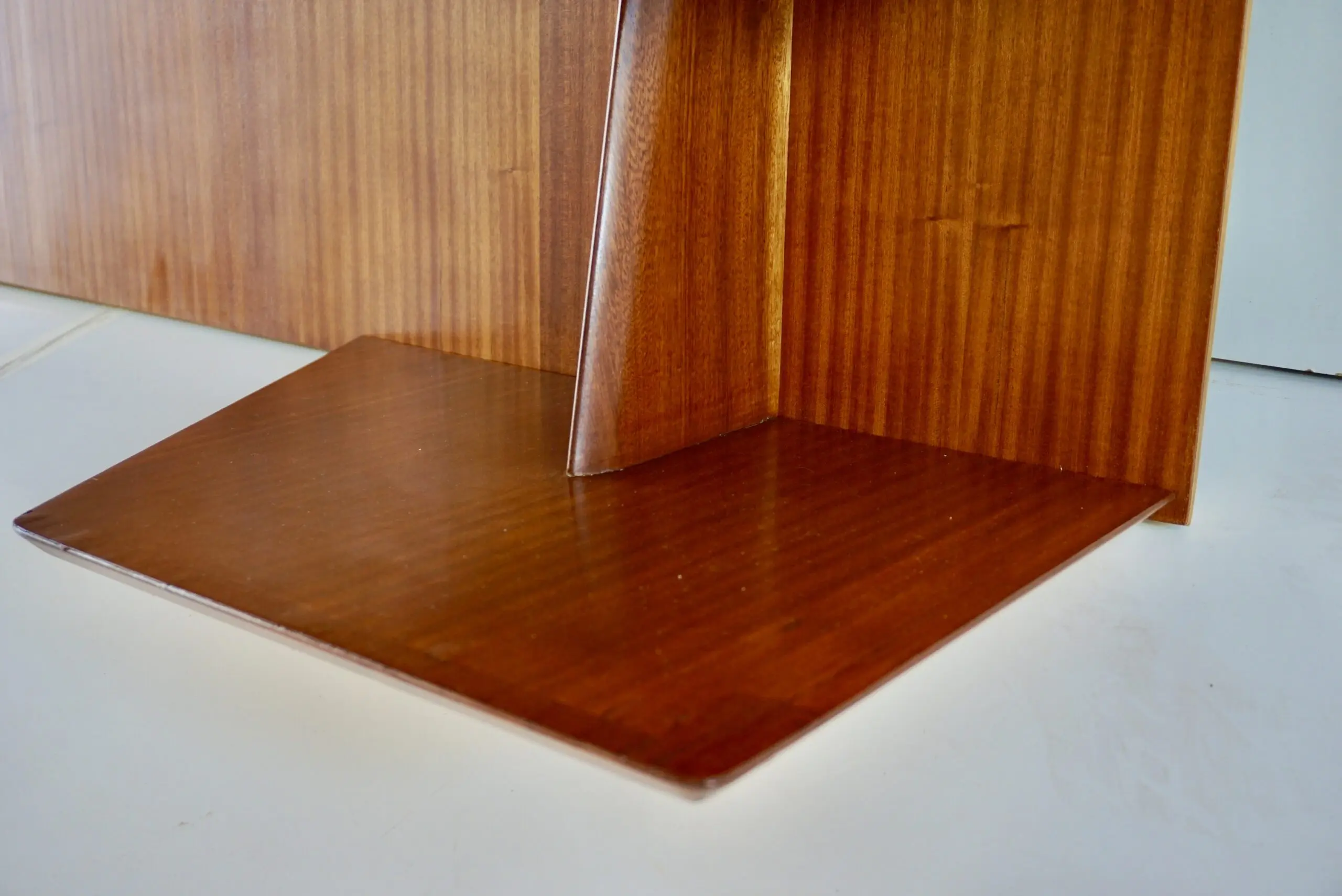 Gio Ponti mahogany  right Headboard from Hotel Royal Naples, 1955 — photo 14