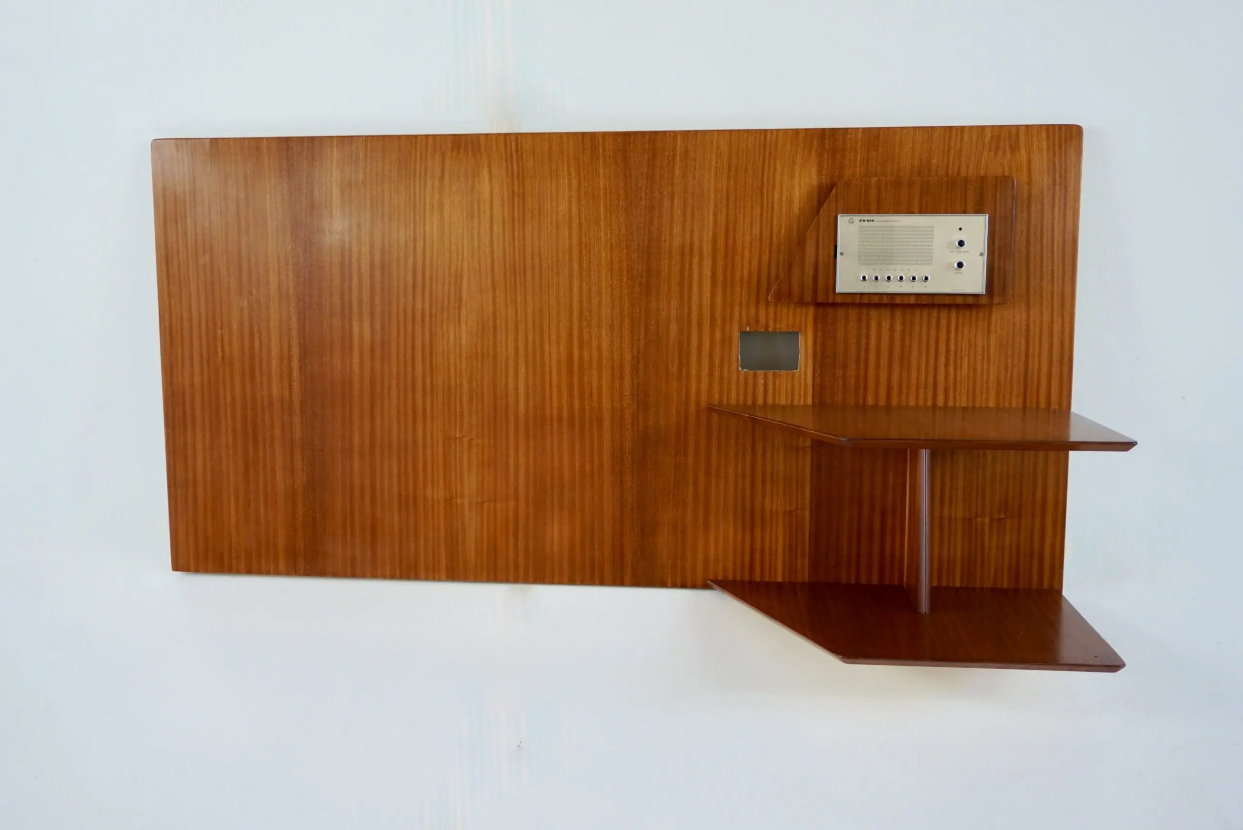 Gio Ponti mahogany  right Headboard from Hotel Royal Naples, 1955 — photo 19