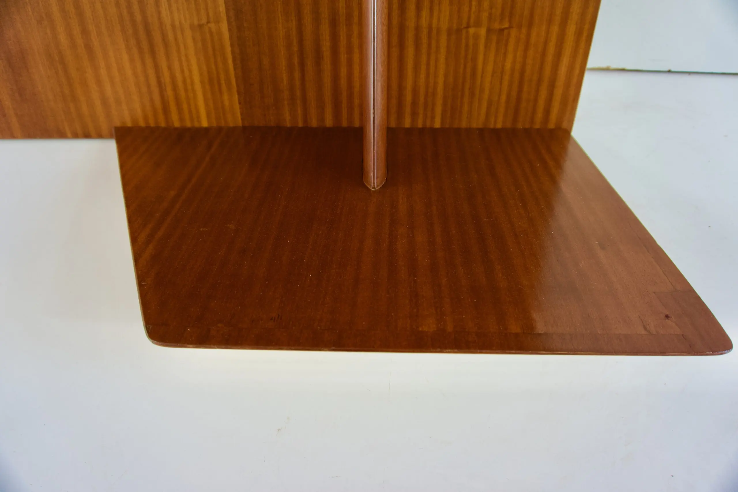 Gio Ponti mahogany  right Headboard from Hotel Royal Naples, 1955 — photo 11