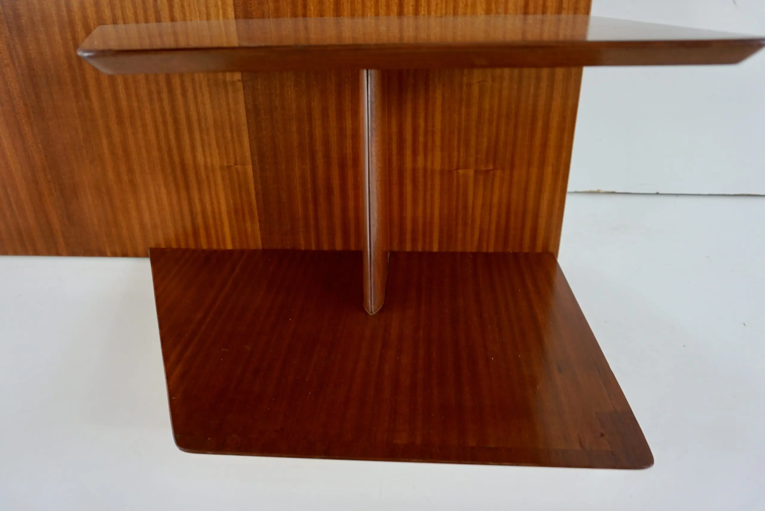 Gio Ponti mahogany  right Headboard from Hotel Royal Naples, 1955 — photo 8