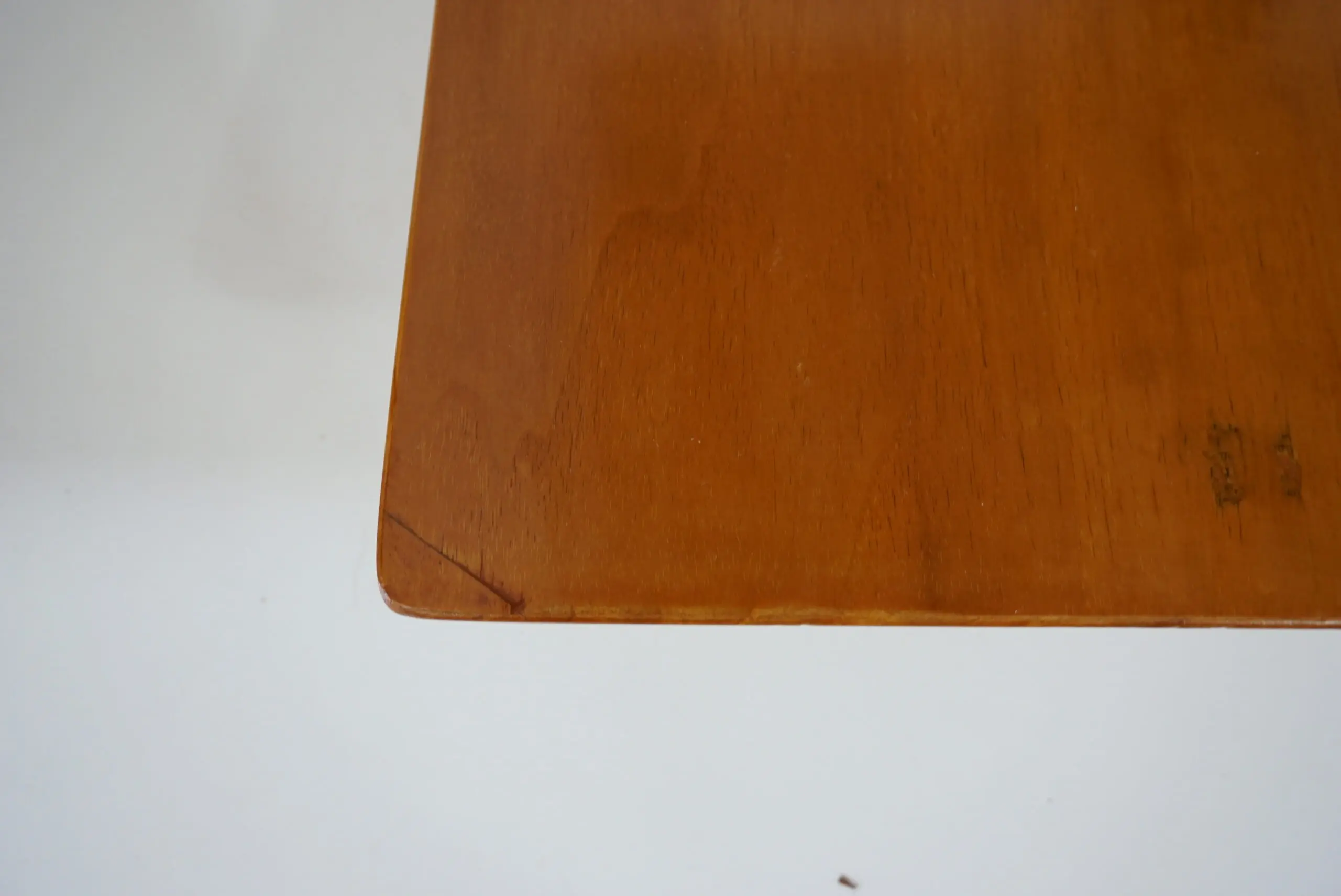 pair of GIO PONTI elm hanging nightstand tables, side tables Hotel Royal, 1955 — photo 14