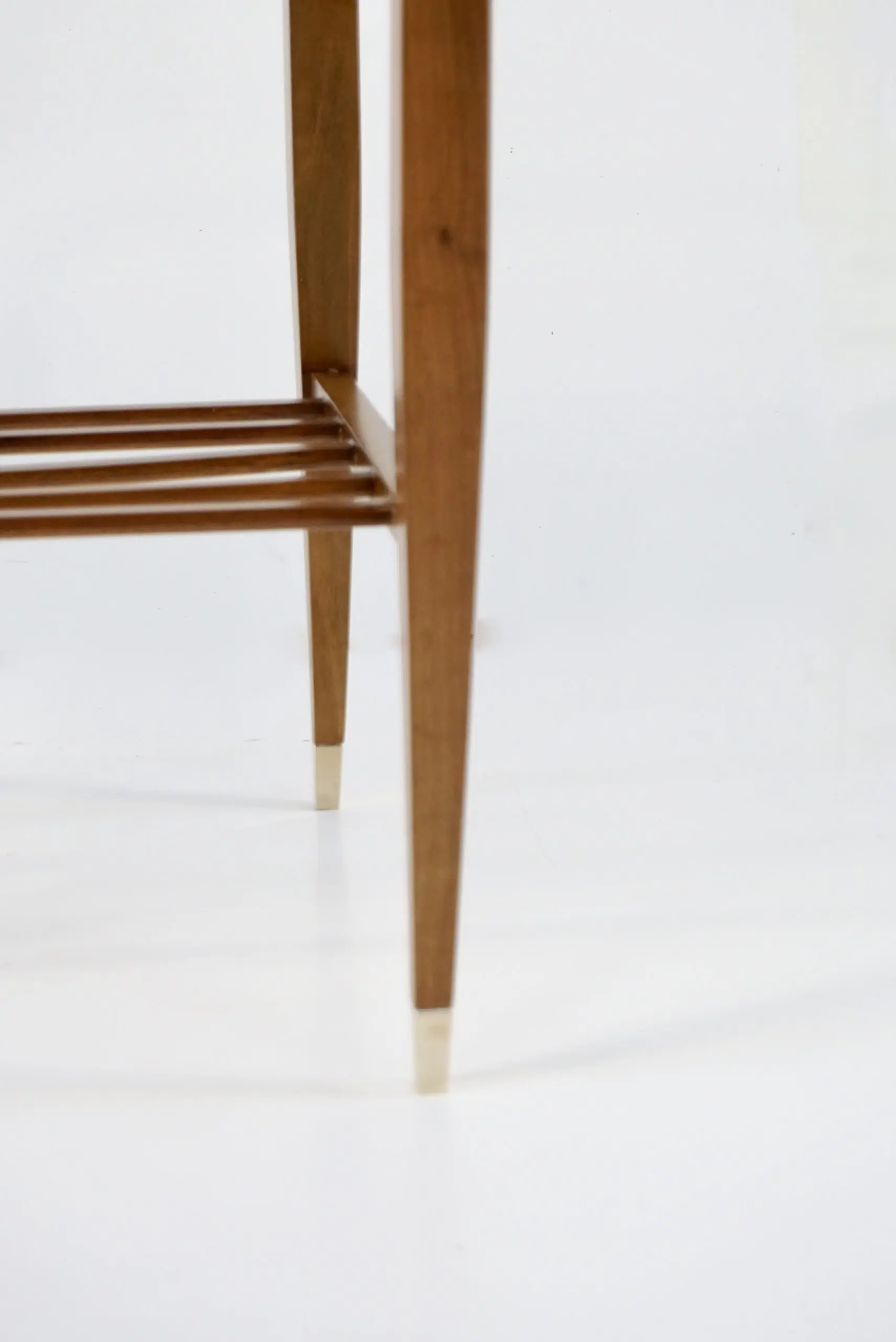 Gio Ponti Walnut Side Table, Luggage Rack for Hotel Royal Naples, 1955 — photo 21