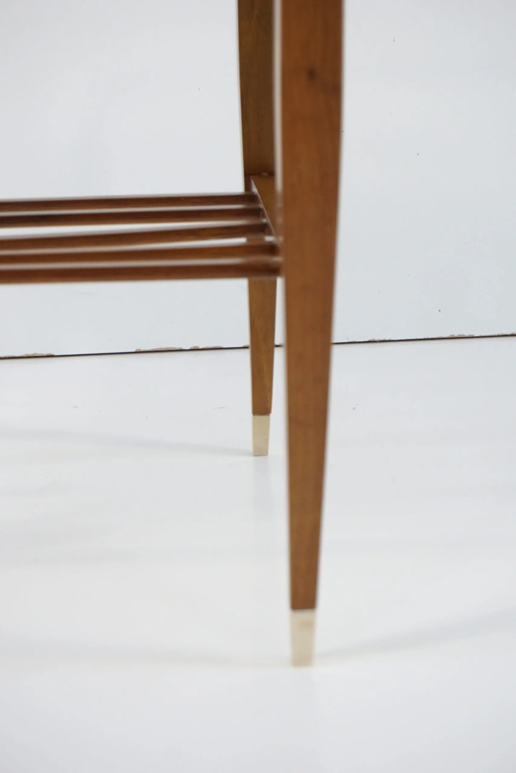 Gio Ponti Walnut Side Table, Luggage Rack for Hotel Royal Naples, 1955 — photo 20