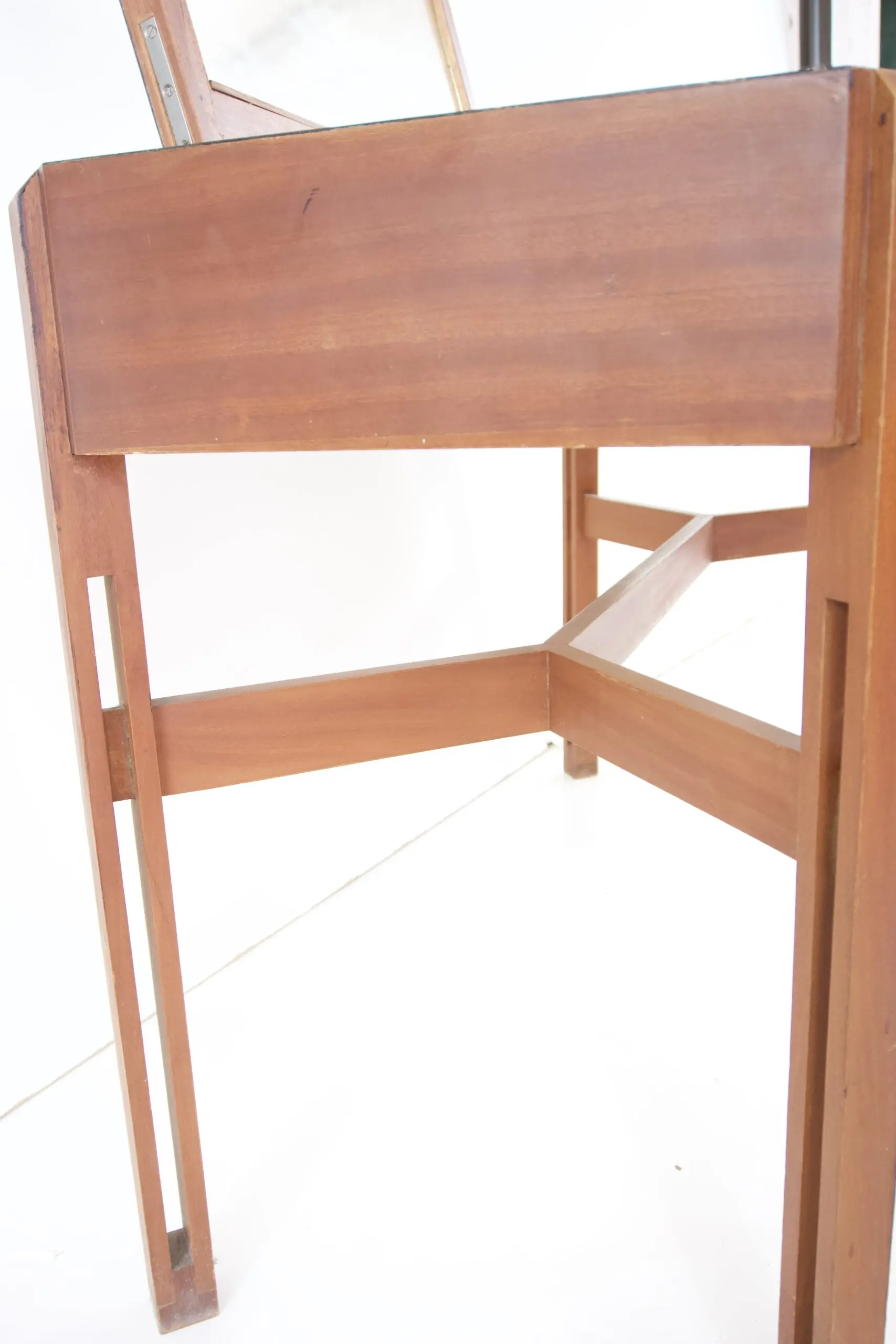 Ico Parisi rare large wood and laminate desk with mirror, Hotel Lorena, 1959 — photo 18