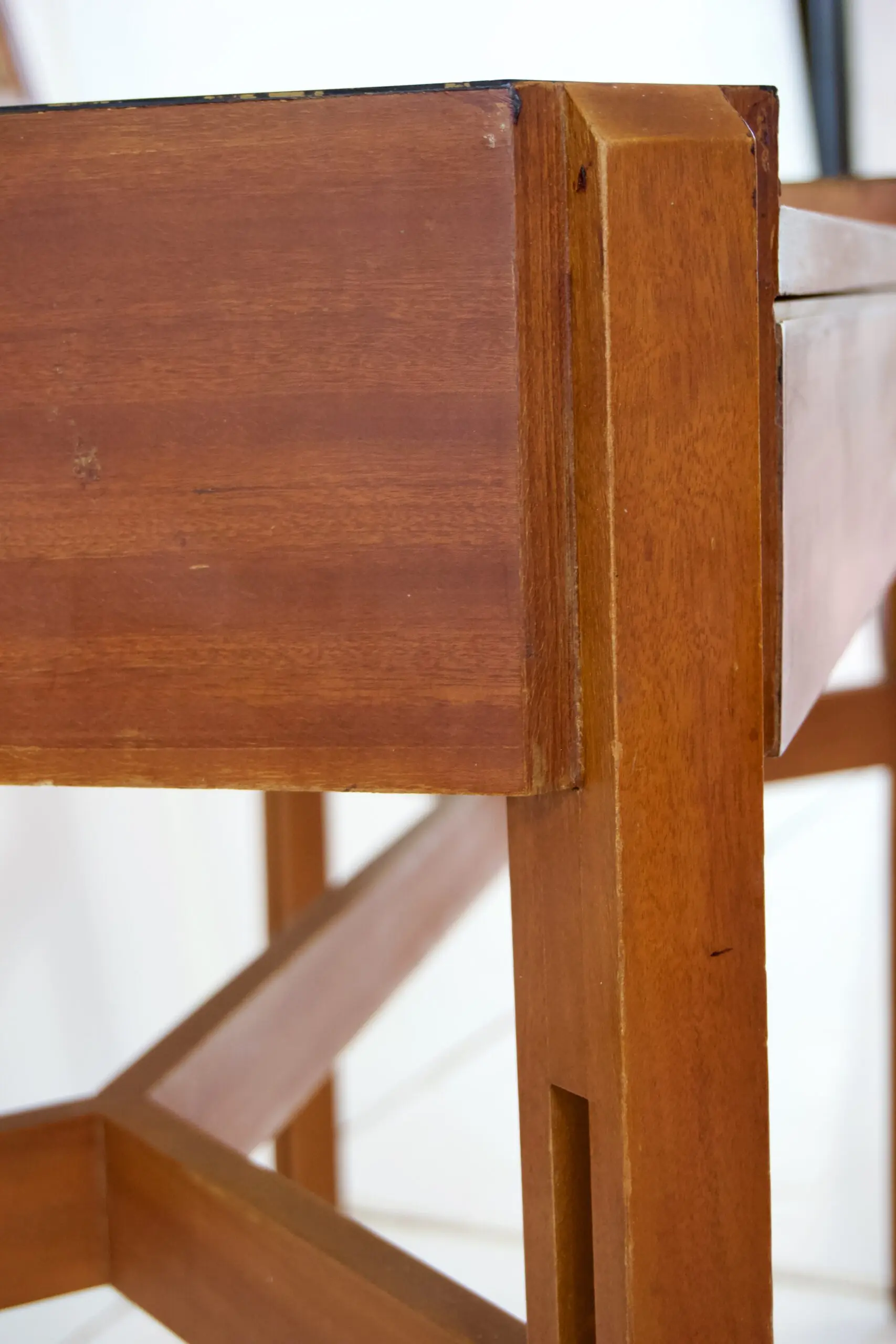 Ico Parisi rare large wood and laminate desk with mirror, Hotel Lorena, 1959 — photo 20