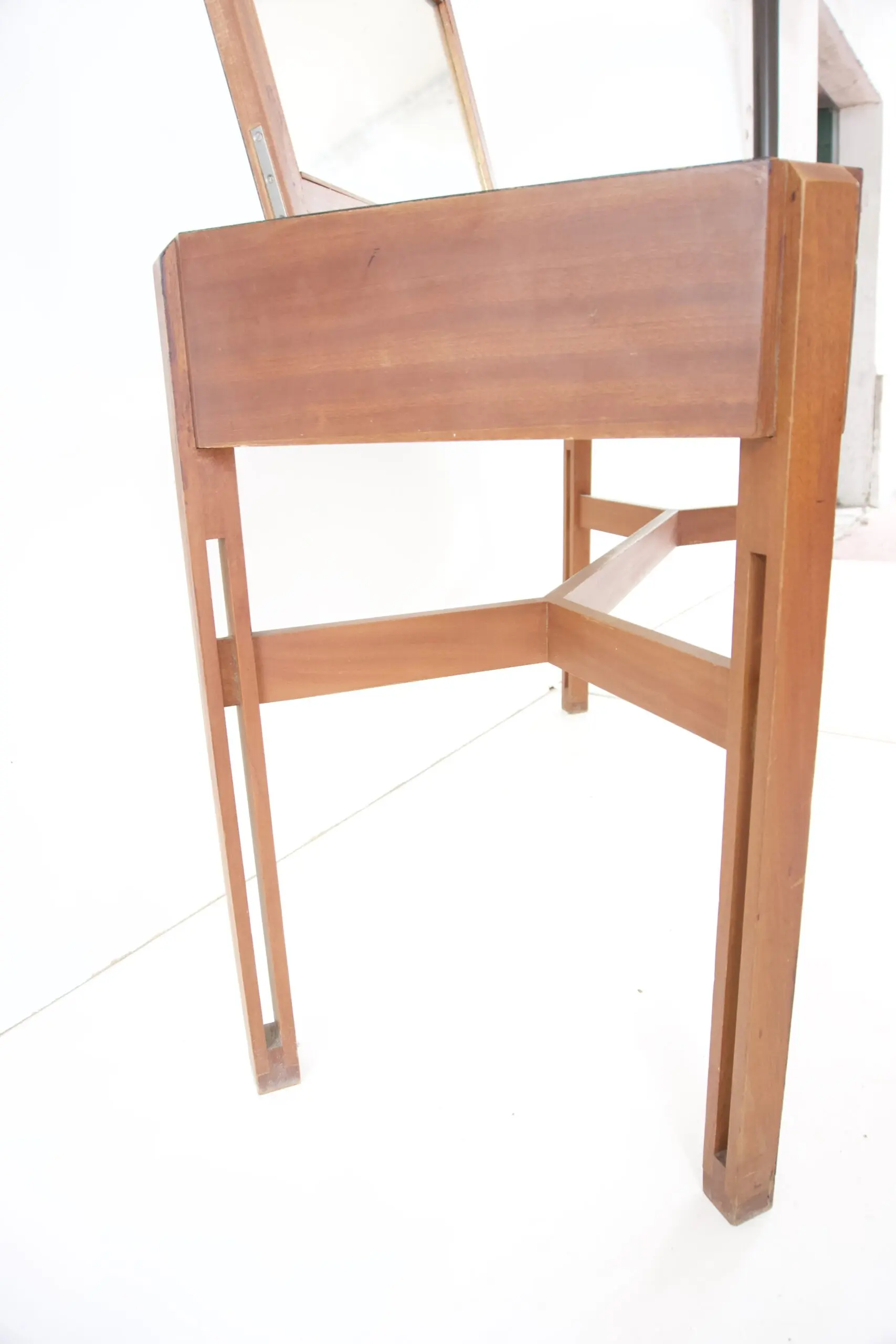 Ico Parisi rare large wood and laminate desk with mirror, Hotel Lorena, 1959 — photo 17