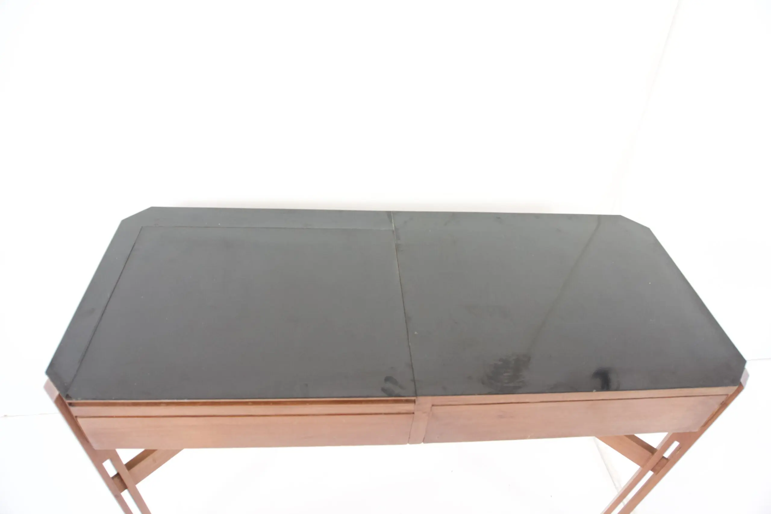 Ico Parisi rare large wood and laminate desk with mirror, Hotel Lorena, 1959 — photo 27