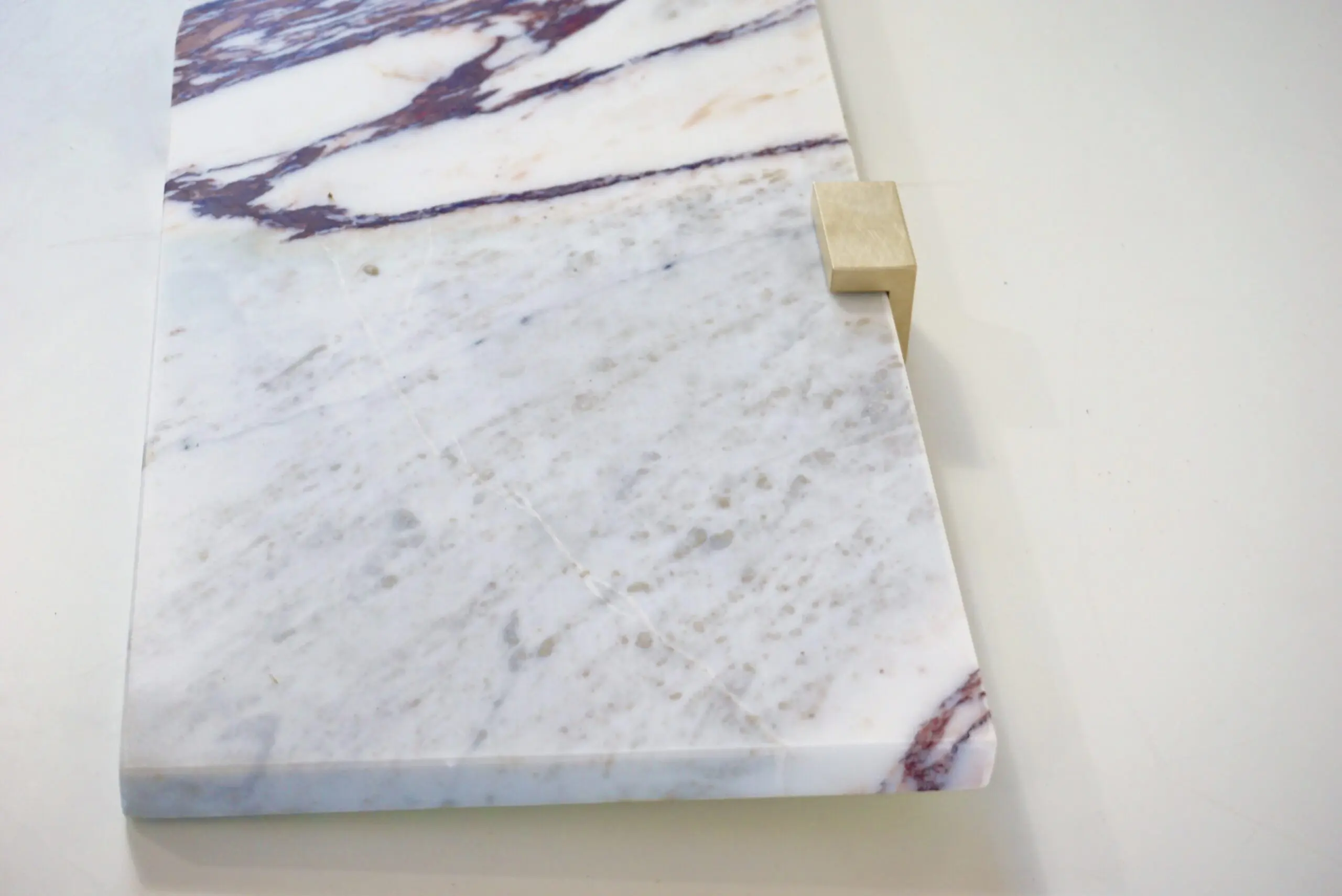 Large pair of Wall Mounted Marble, Brass Console "Angel Wings" by Lorenzo Ciompi, 2022 — photo 10