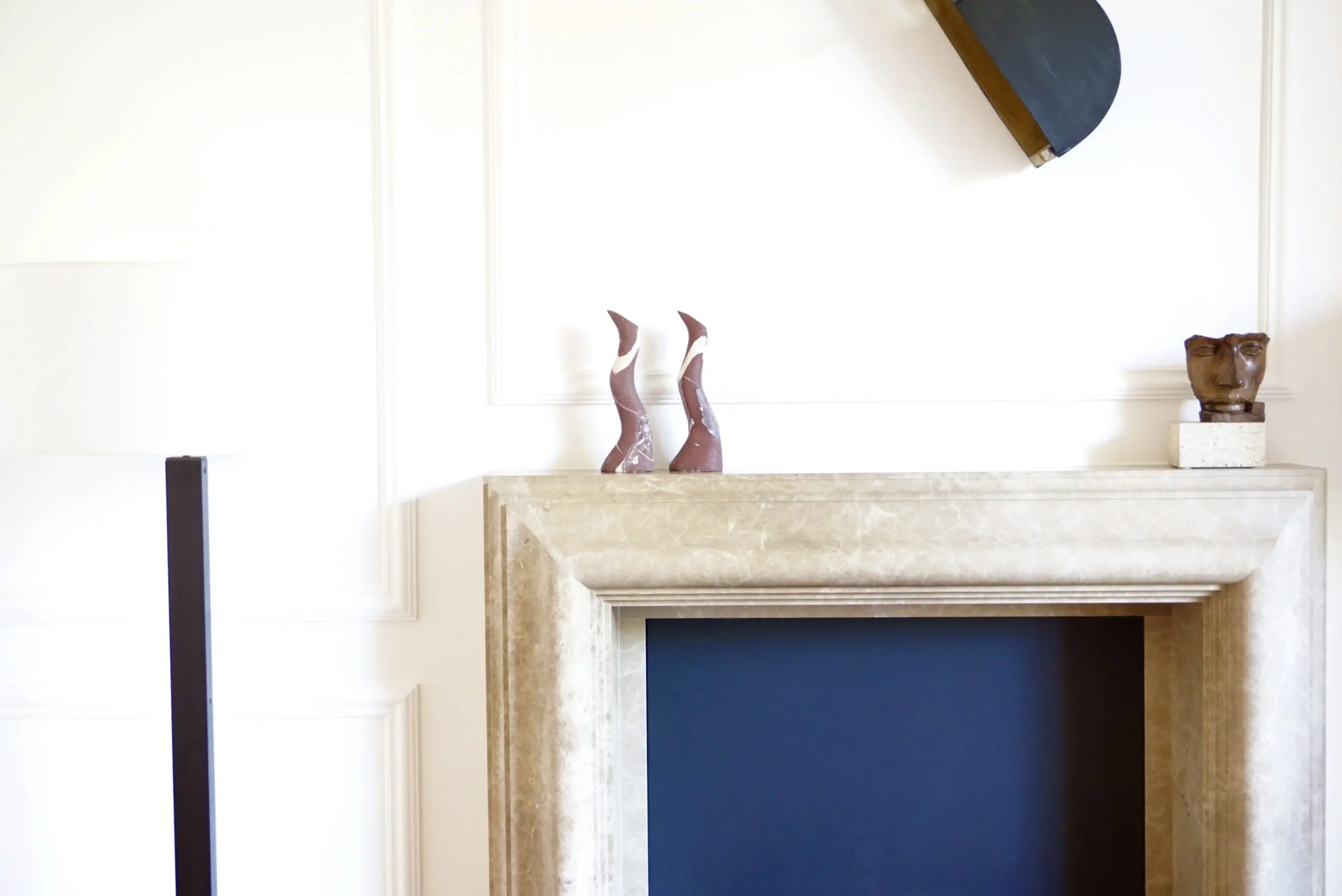 Pair of Coral Red Snake Sculptural Marble Candlesticks, by Lorenzo Ciompi 2023 — photo 19
