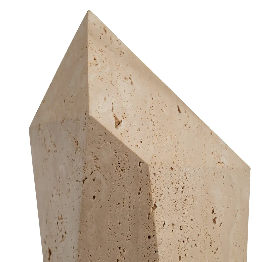 Lorenzo Ciompi "Roman Polyhedrum" Marble and Bronze Sculptural Table Lamp, 2023 — photo 5