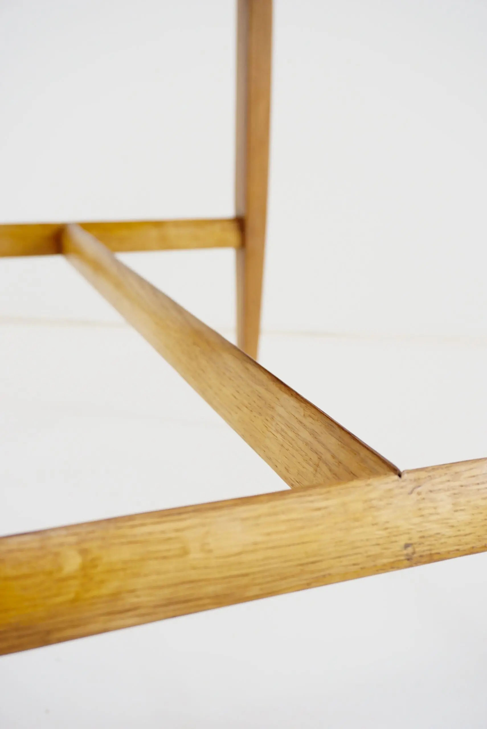 Gio Ponti Walnut Side Table, Luggage Rack for Hotel Royal Naples, 1955 — photo 18