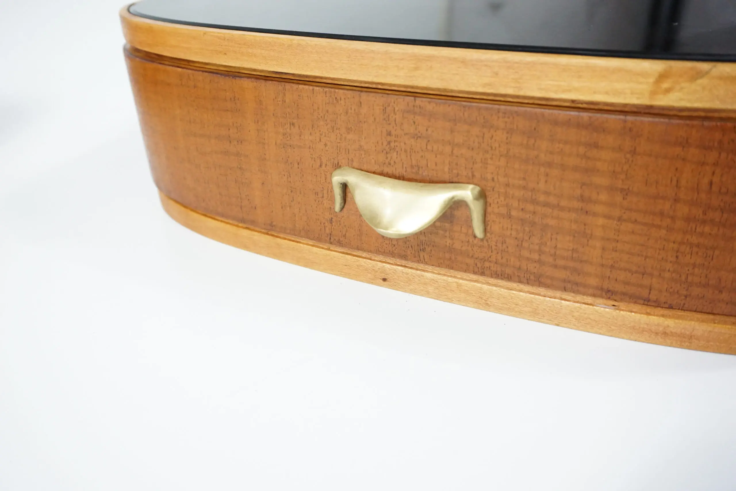 pair of floating wall mounted bedside table by Osvaldo Borsani, 1950 — photo 10