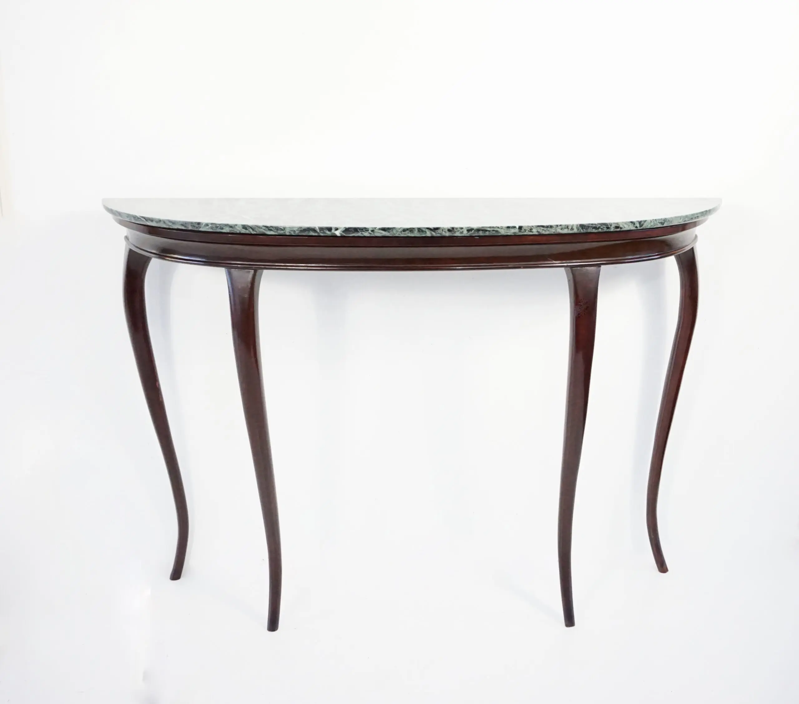 Large marble and wood  Console Table by Guglielmo Ulrich, 1940 — photo 4