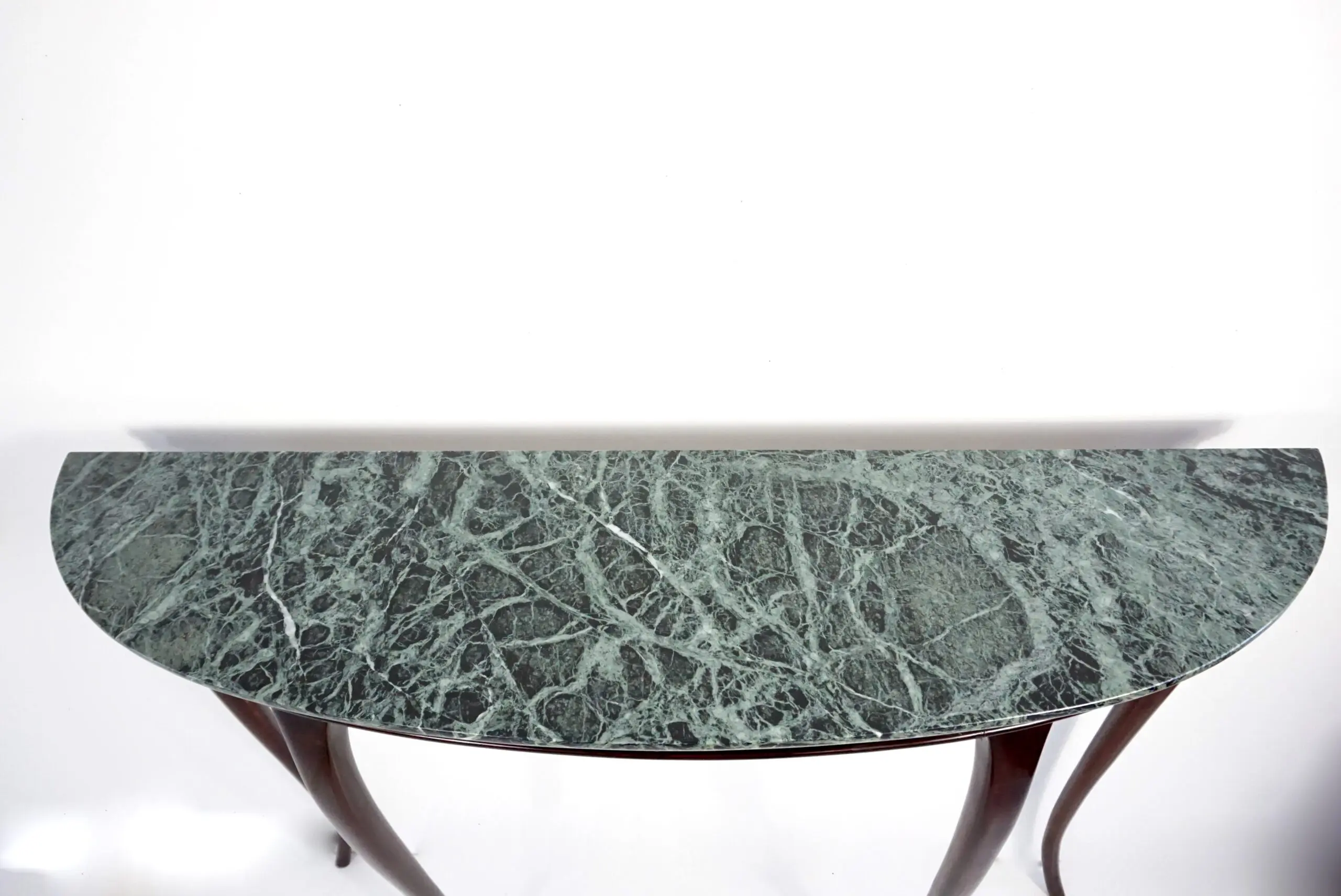 Large marble and wood  Console Table by Guglielmo Ulrich, 1940 — photo 12