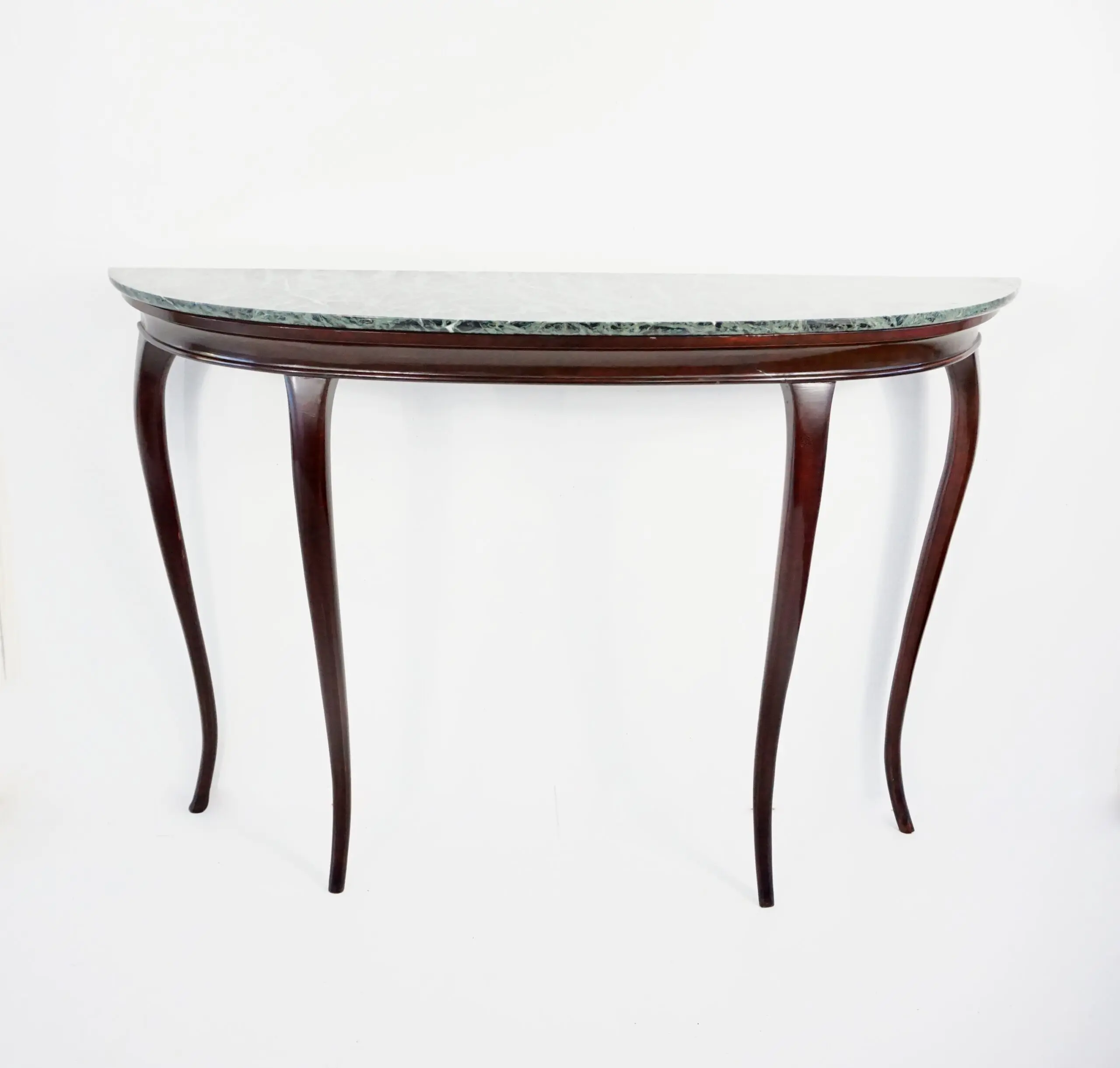 Large marble and wood  Console Table by Guglielmo Ulrich, 1940 — photo 5