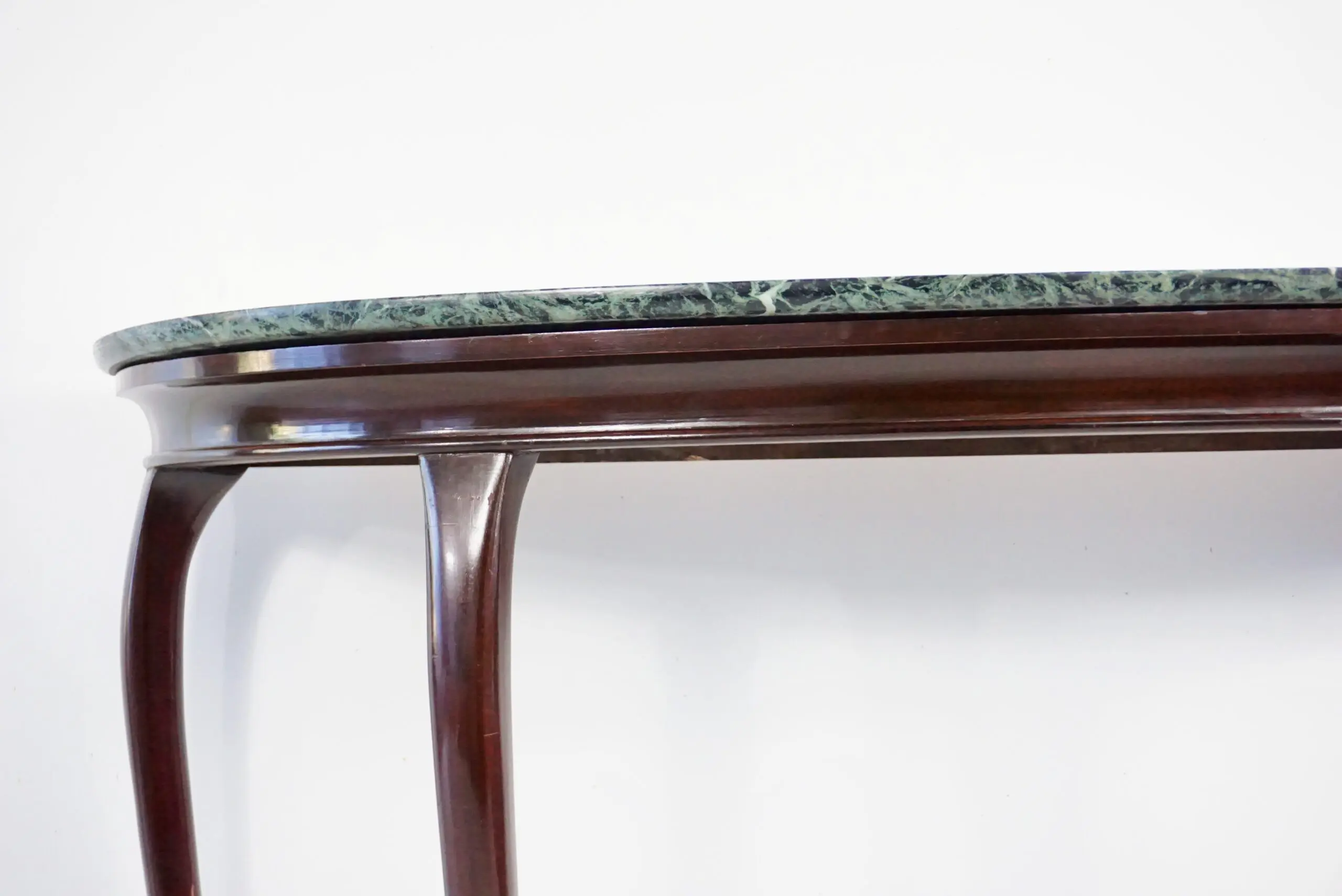 Large marble and wood  Console Table by Guglielmo Ulrich, 1940 — photo 9