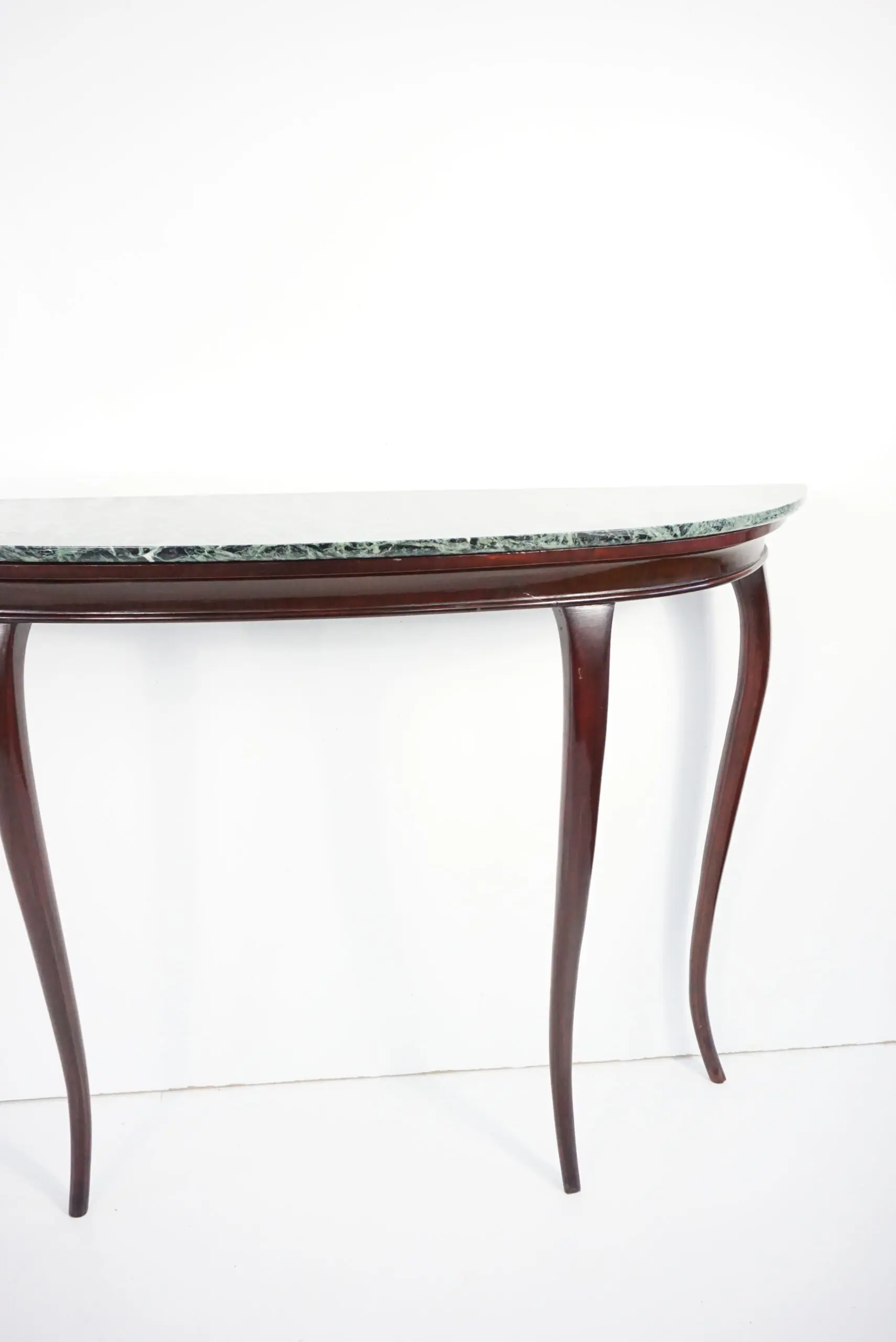 Large marble and wood  Console Table by Guglielmo Ulrich, 1940 — photo 6