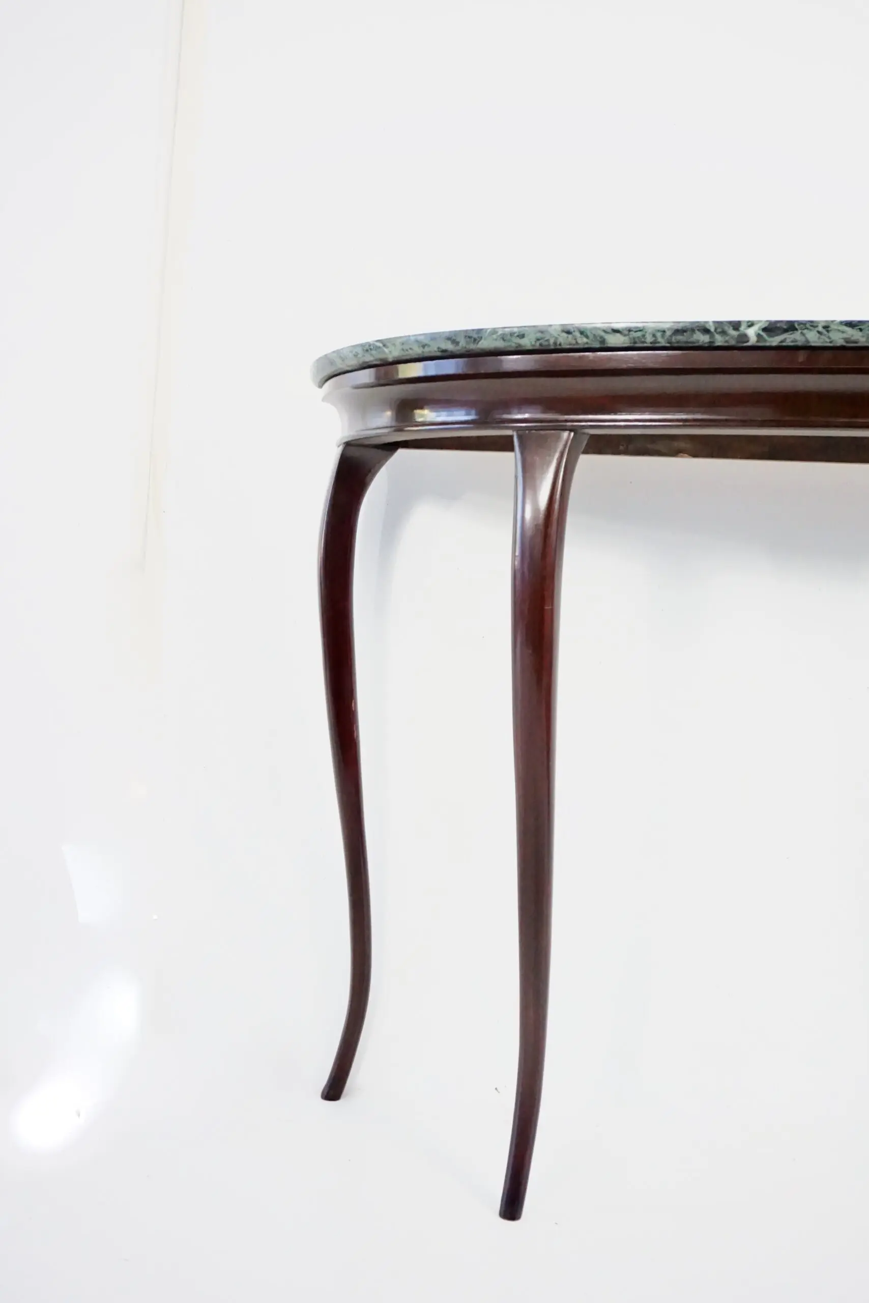 Large marble and wood  Console Table by Guglielmo Ulrich, 1940 — photo 8