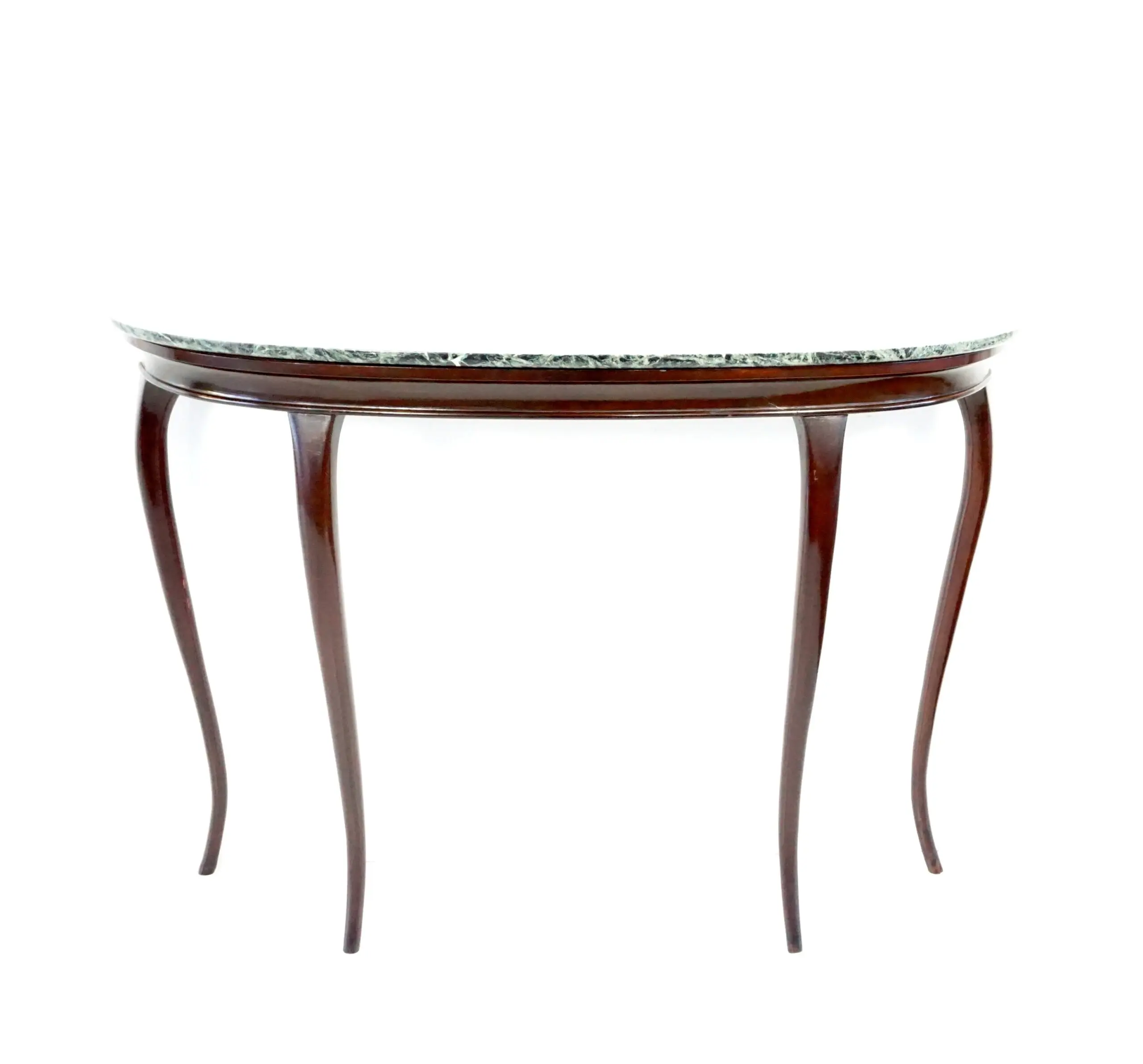 Large marble and wood  Console Table by Guglielmo Ulrich, 1940 — image 3