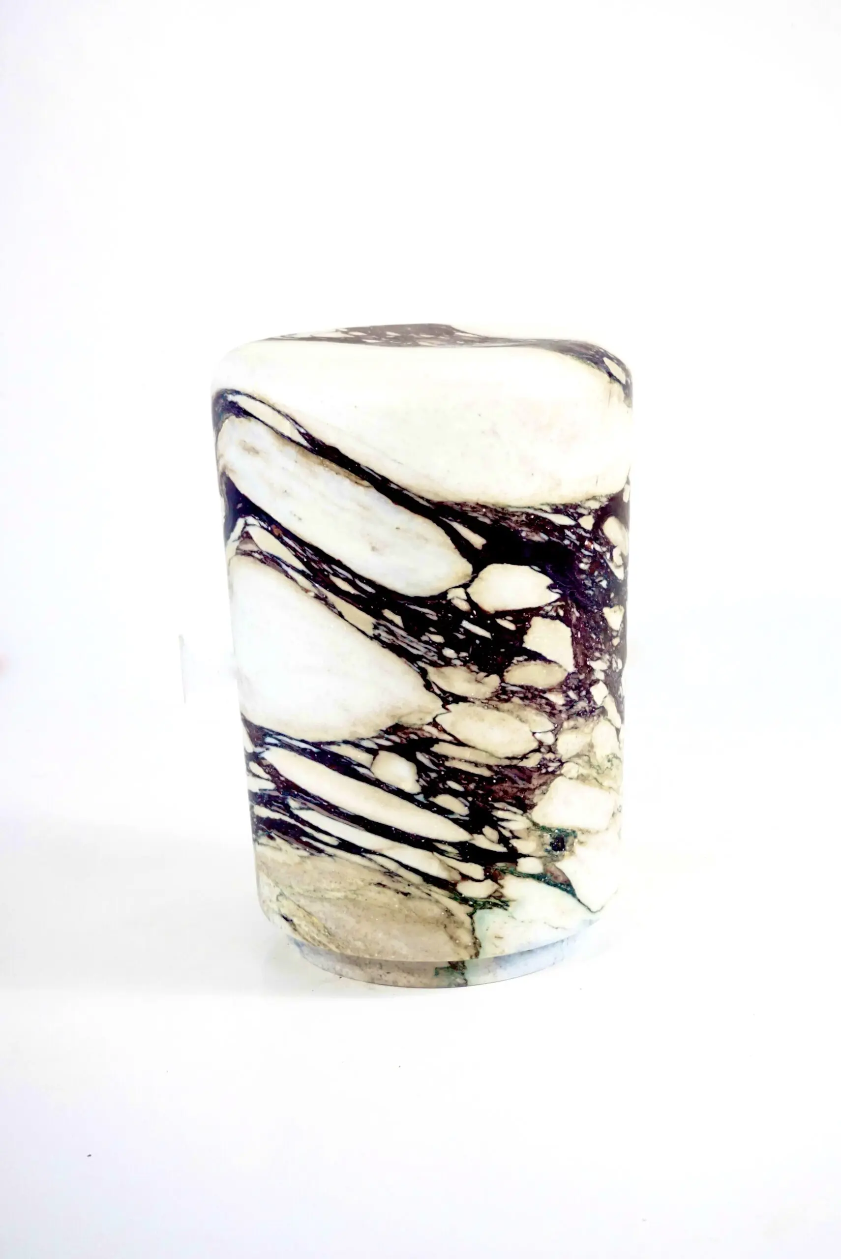 Sculptural Breccia Medicea Marble Stool "Throne of Dioniso" by Lorenzo Ciompi — image 3