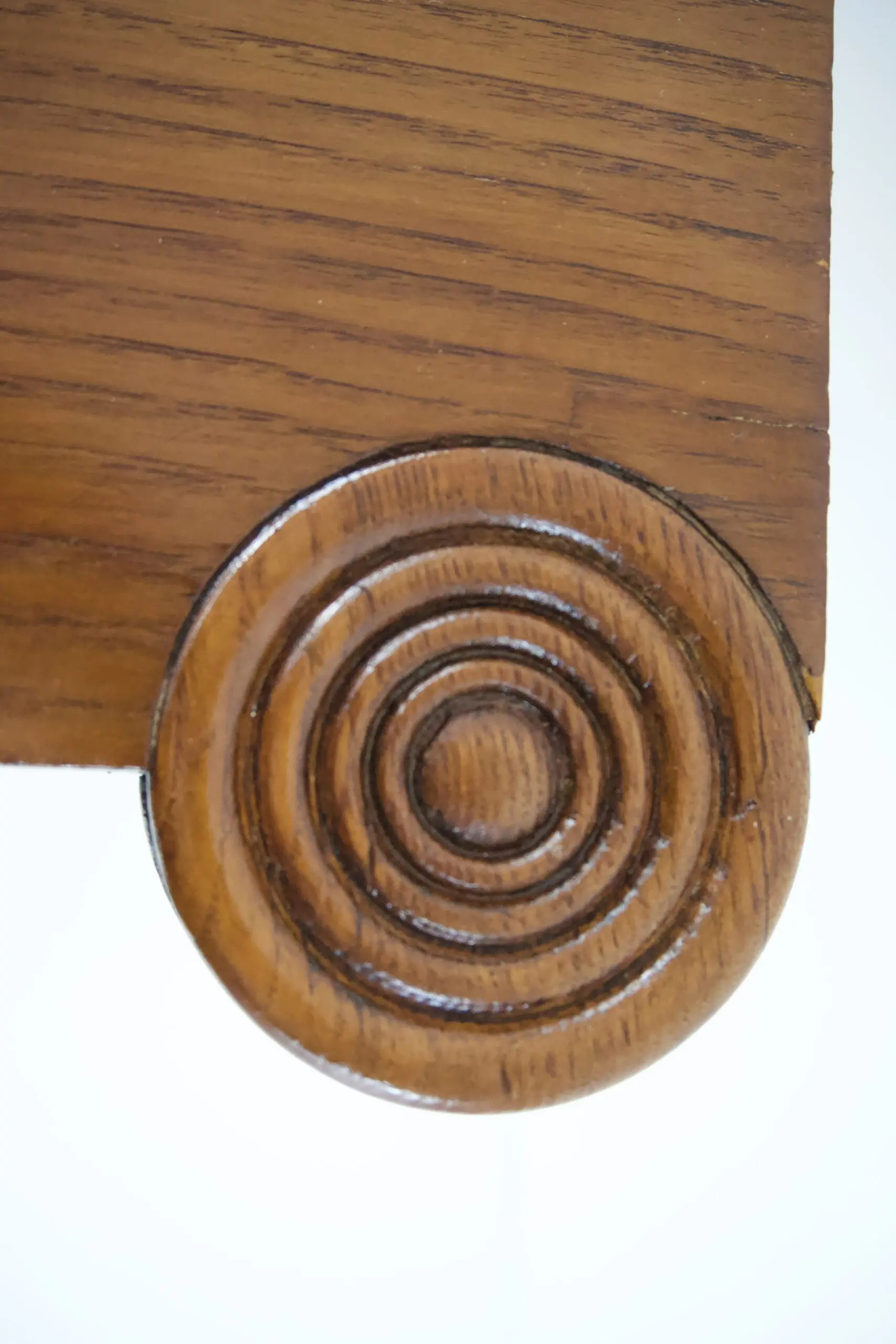 Pierluigi Colli sideboard carved wood, veneered root, two doors, drawers, 1940 — photo 20