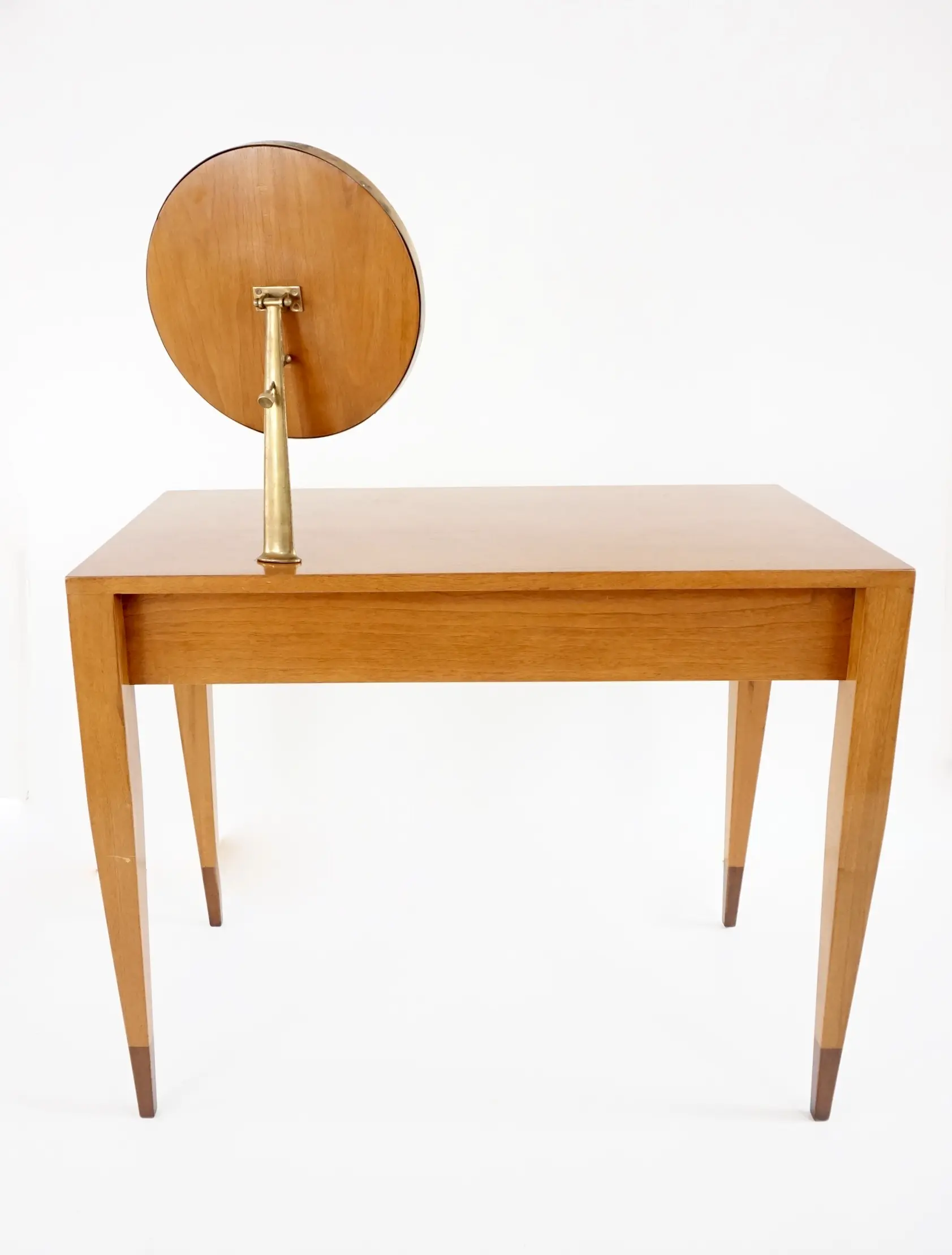 Gio Ponti vanity desk console table with a adjustable Fontana arte mirror, 1950 — photo 19