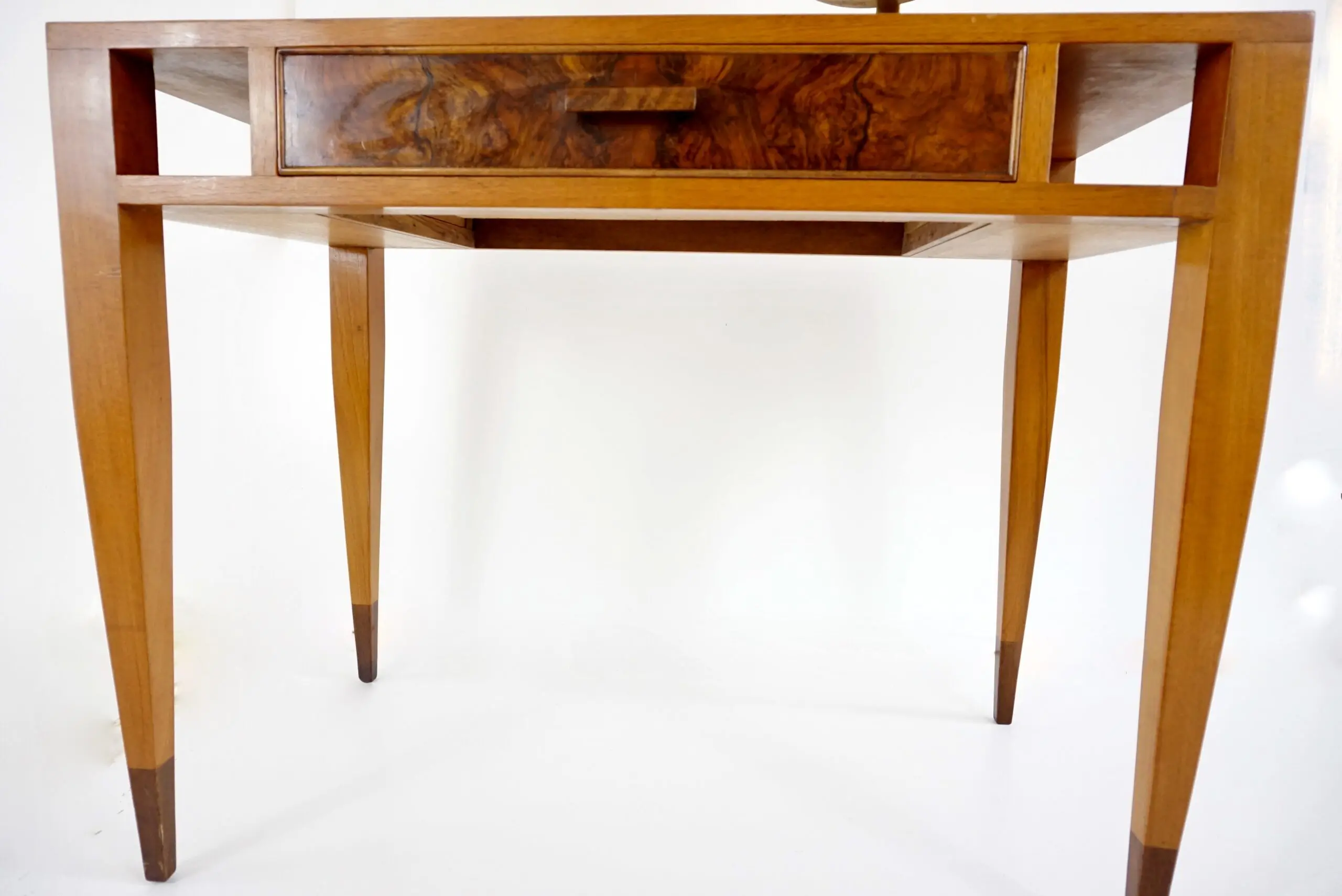 Gio Ponti vanity desk console table with a adjustable Fontana arte mirror, 1950 — photo 17