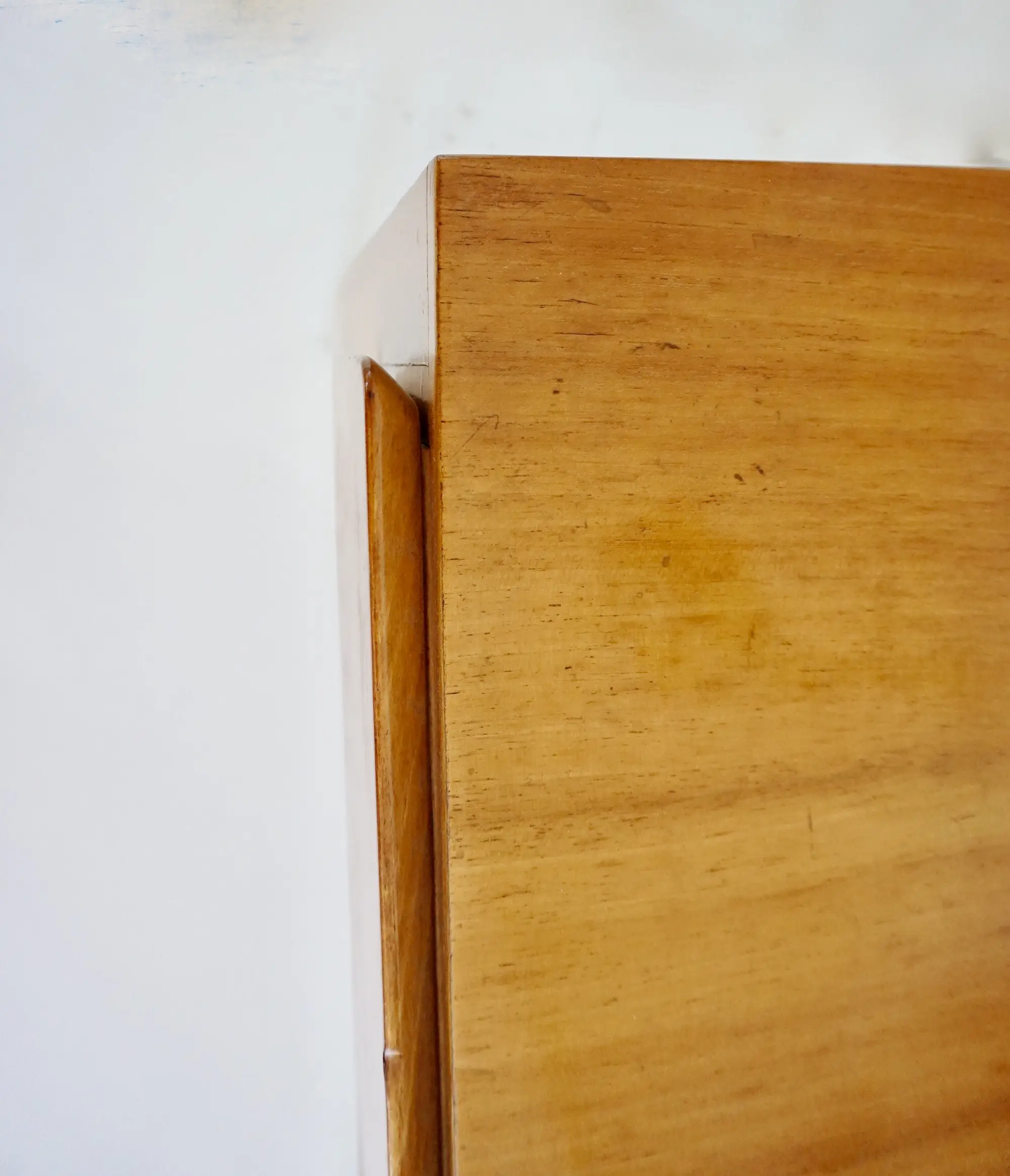 Gio Ponti Vanity desk with a brass circular mirror from Hotel Royal Naples, 1955 — photo 14