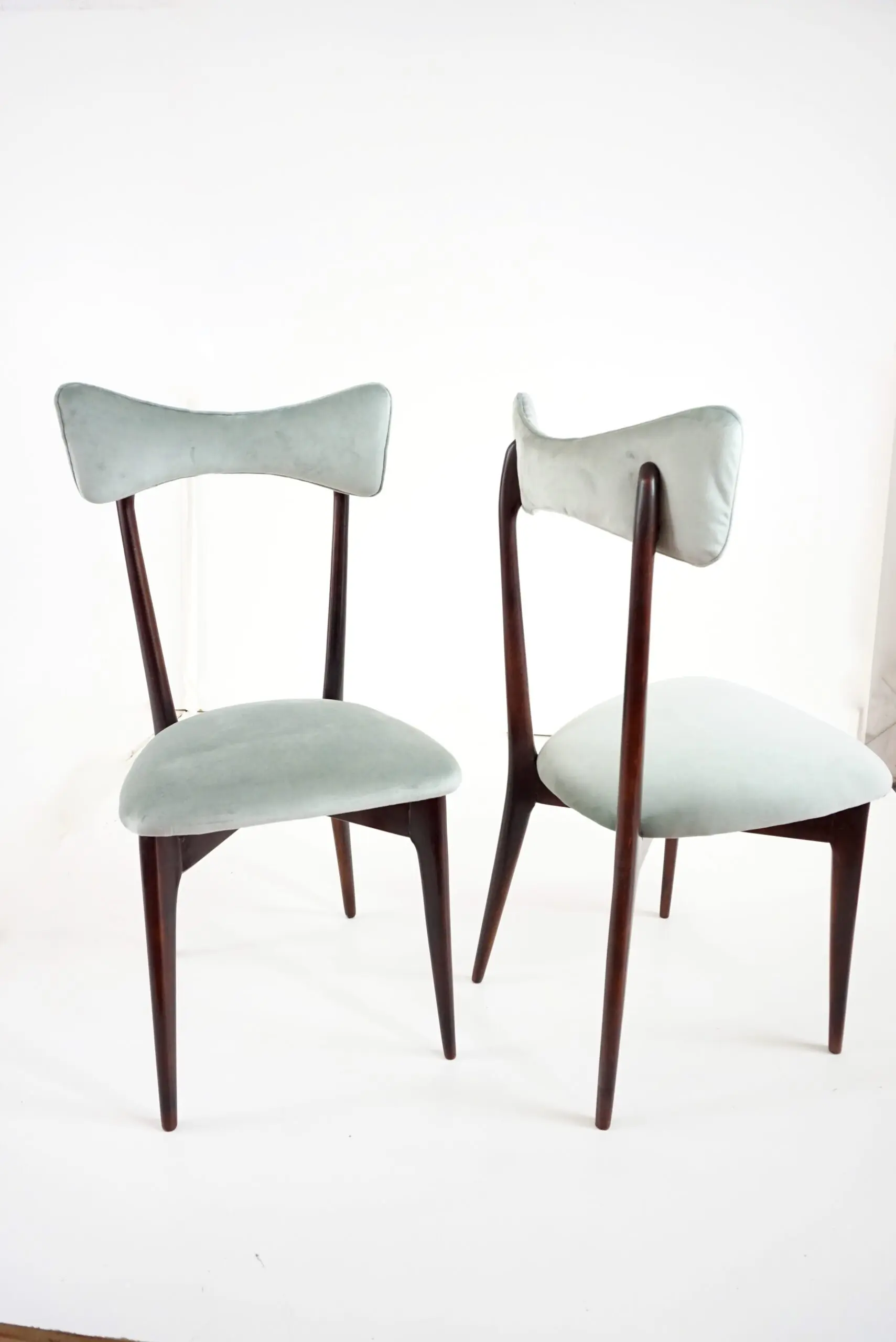A pair of  Ico and Luisa Parisi Dining Chairs by Ariberto Colombo, 1952 — Ico Parisi