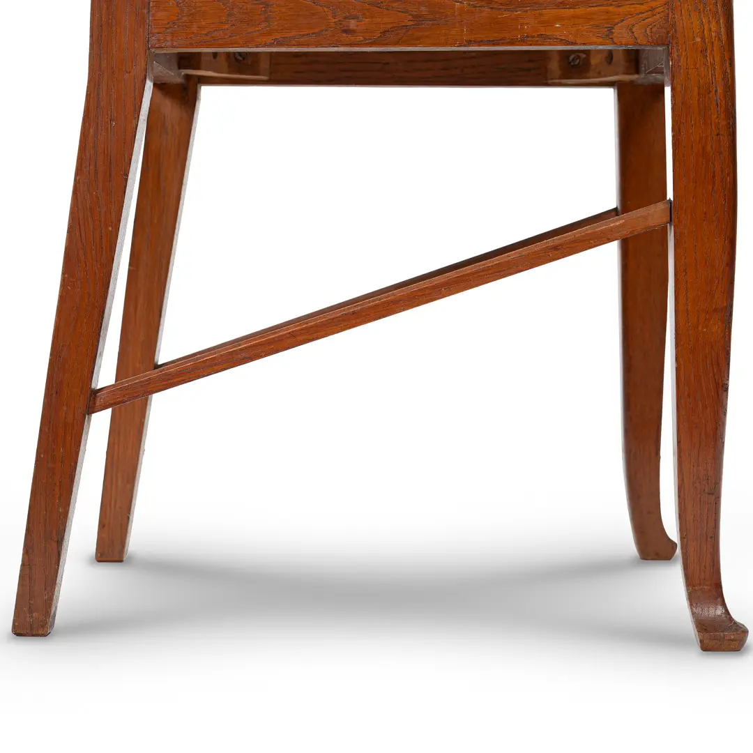 Set of Rare Important Walnut 12 Dining Chairs Attributed Paolo Buffa, circa 1950 — photo 14