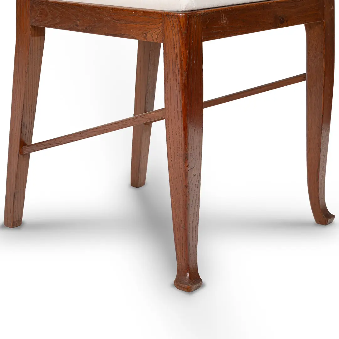 Set of Rare Important Walnut 12 Dining Chairs Attributed Paolo Buffa, circa 1950 — photo 10