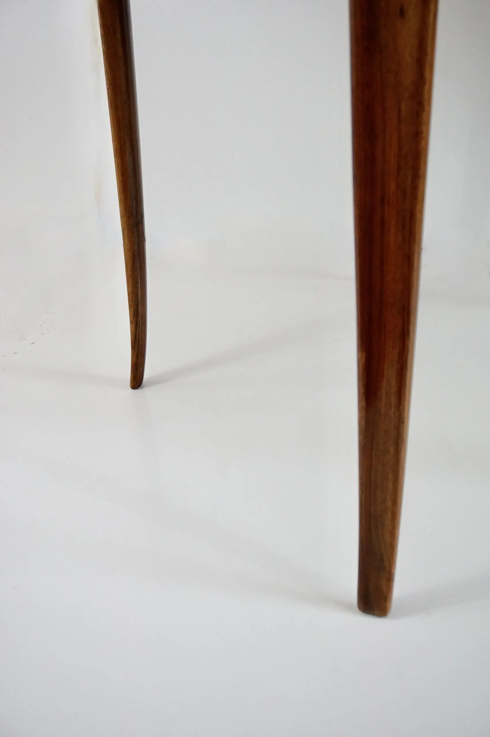 Paolo Buffa round center or game table, walnut, five hidden drawers, 1950 — photo 7
