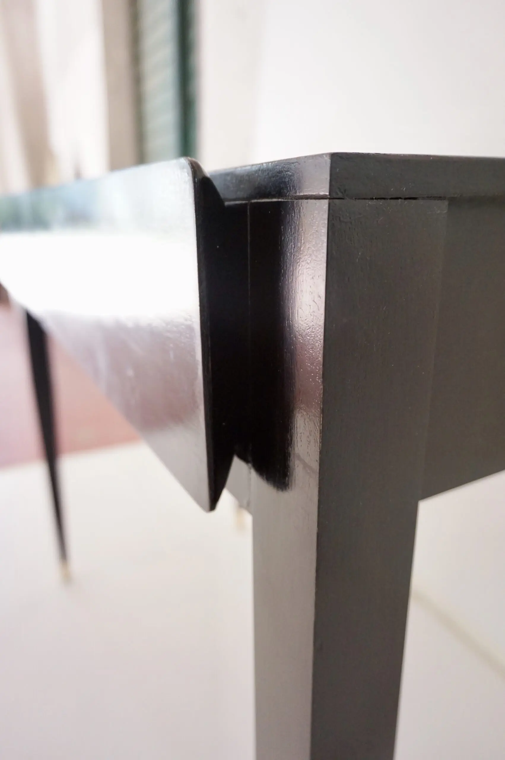 pair of Gio Ponti black lacquered console vanity tables from Hotel Royal, 1955 — photo 20