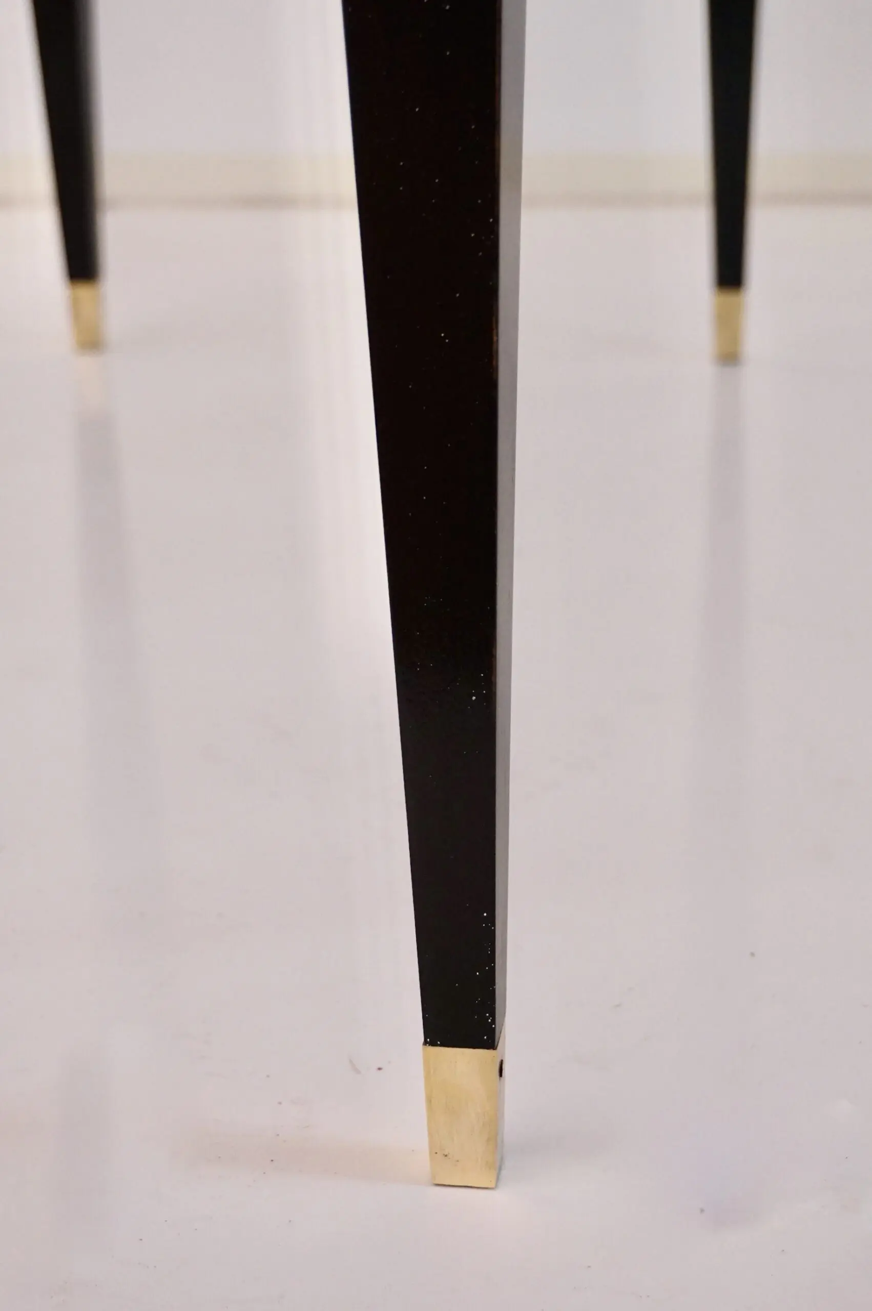 pair of Gio Ponti black lacquered console vanity tables from Hotel Royal, 1955 — photo 13