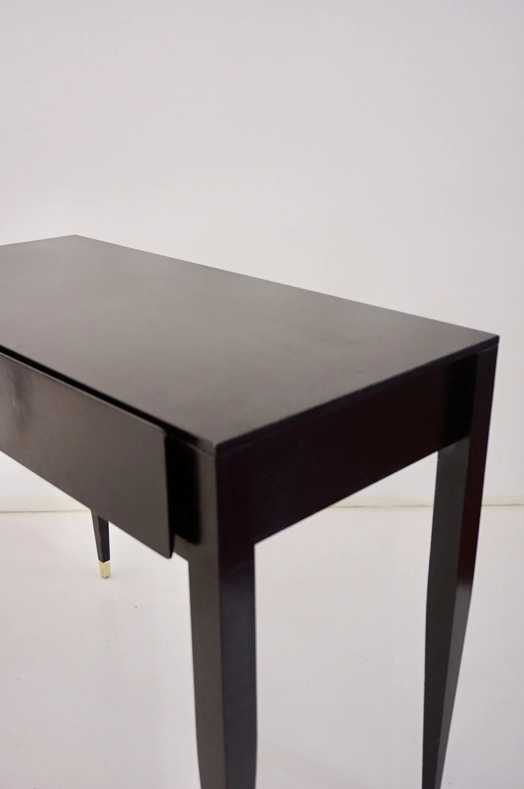 pair of Gio Ponti black lacquered console vanity tables from Hotel Royal, 1955 — photo 9