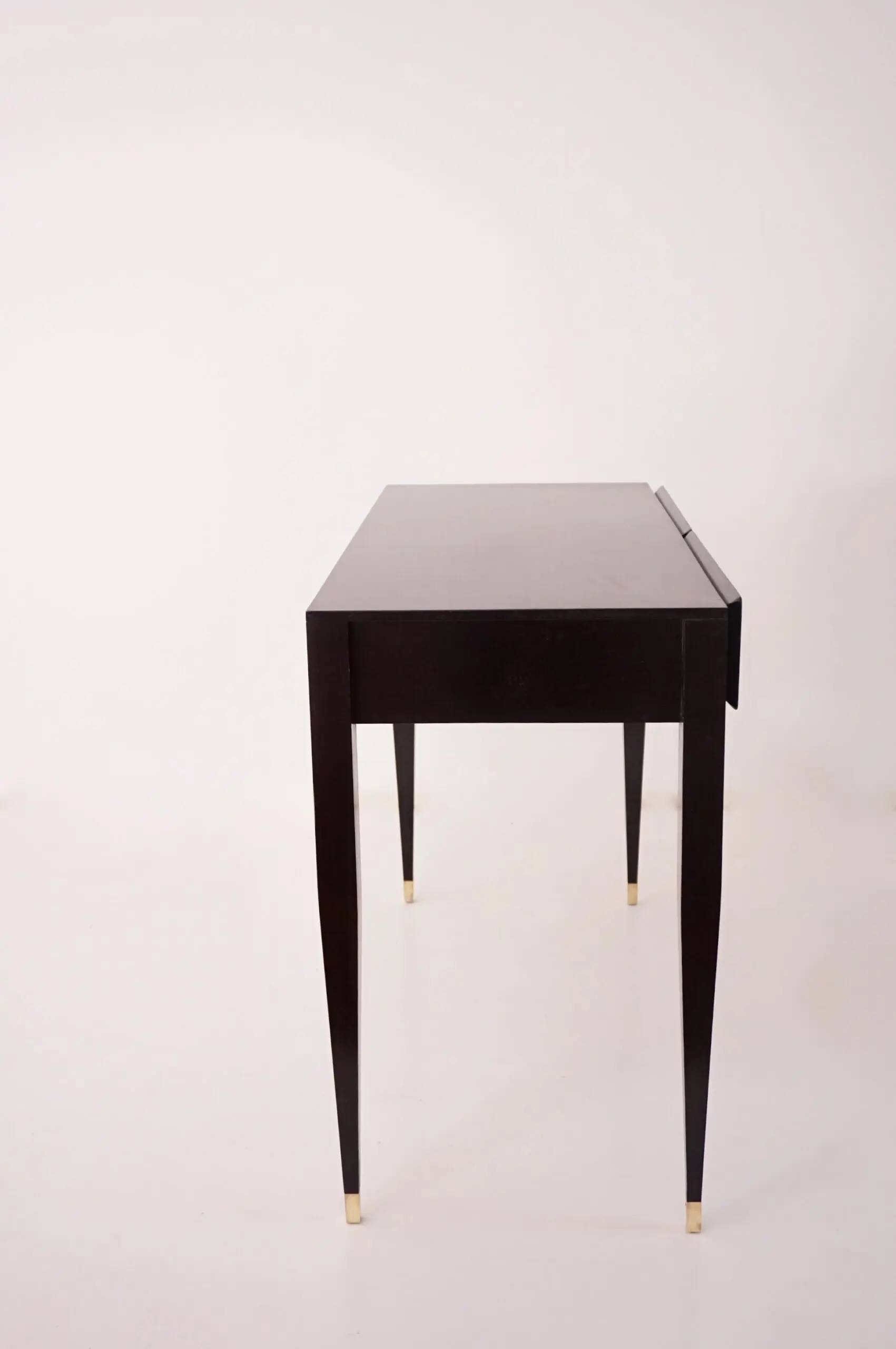 pair of Gio Ponti black lacquered console vanity tables from Hotel Royal, 1955 — photo 6