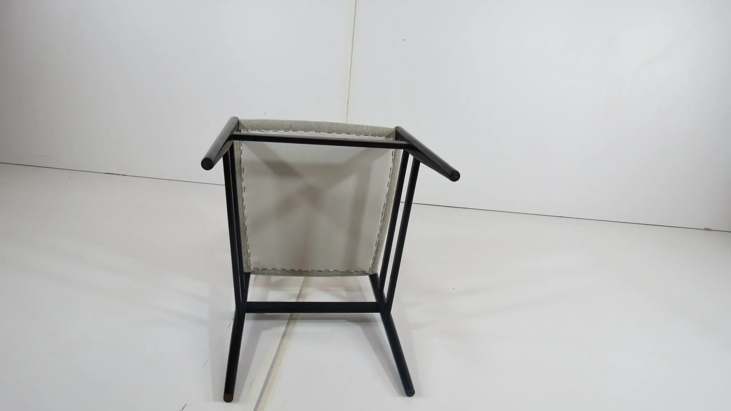 Set of Four Gio Ponti Black Laquered "Leggera" Chairs 646 by Cassina, 1952 — photo 14