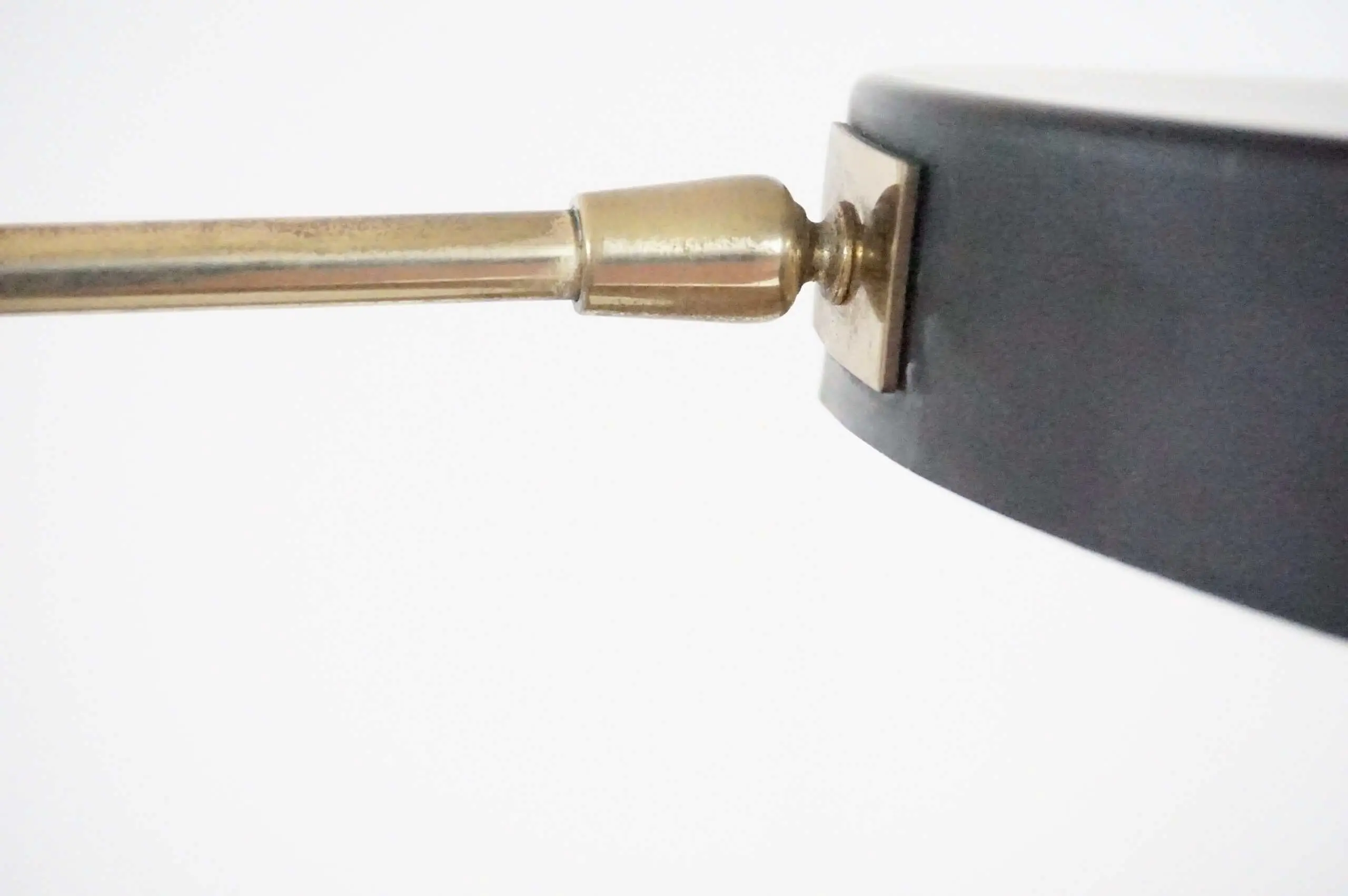 a rare stilux marble and brass table lamp, 1950 — photo 7
