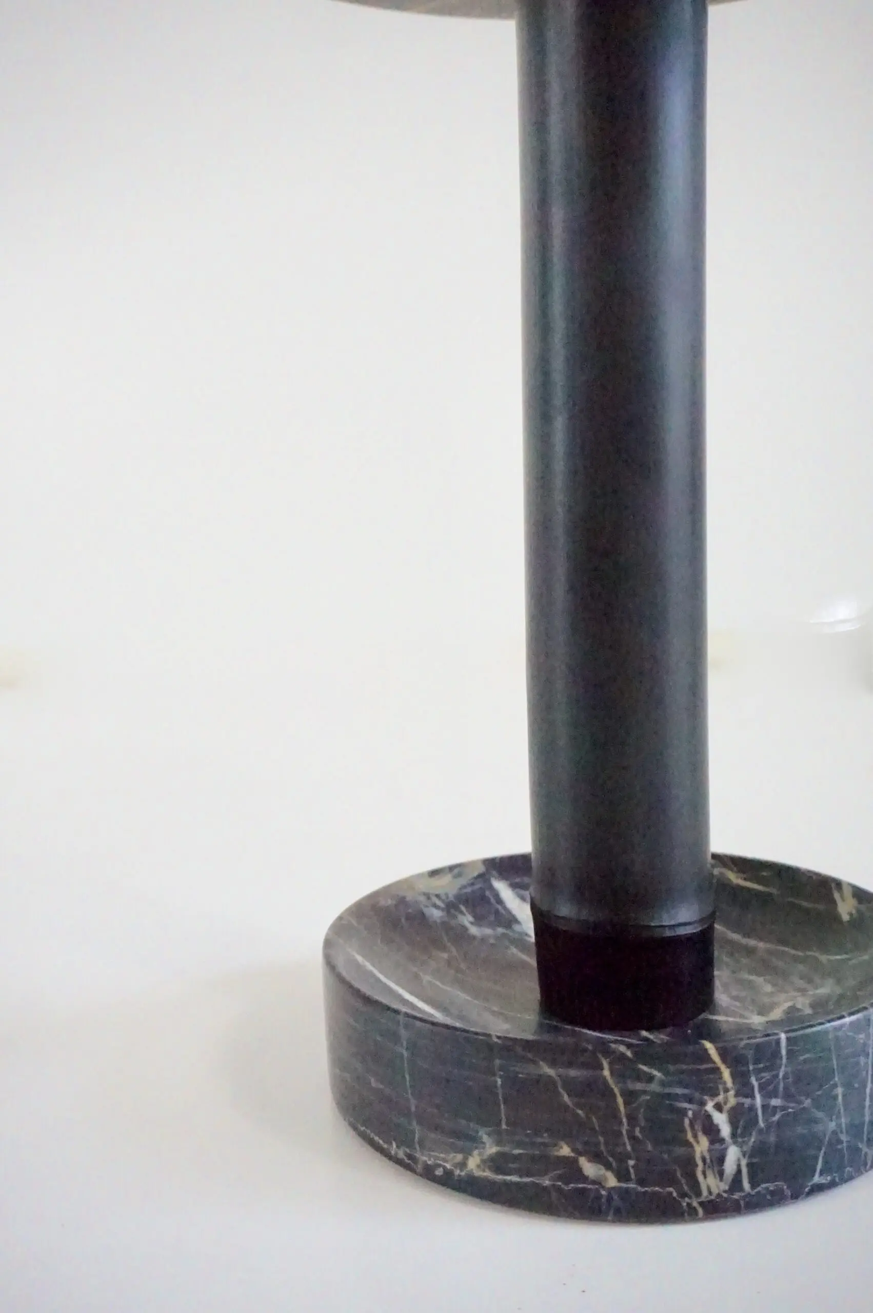 Round Gueridon Side Table marble, bamboo and brass, C-NOIRE, Lorenzo Ciompi 2025 — photo 13