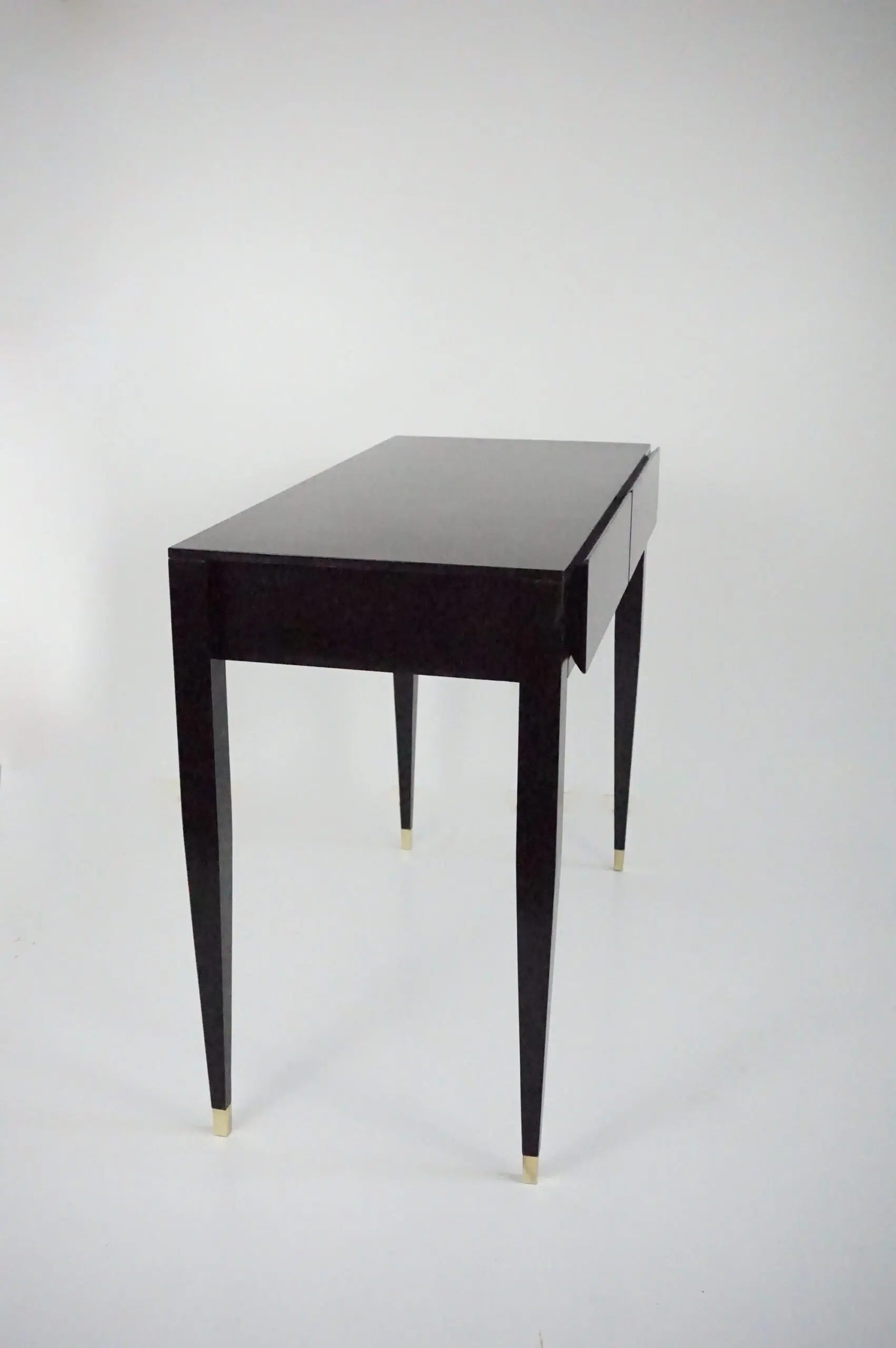 Gio Ponti black lacquered console vanity table  from Hotel Royal, 1955 — photo 4