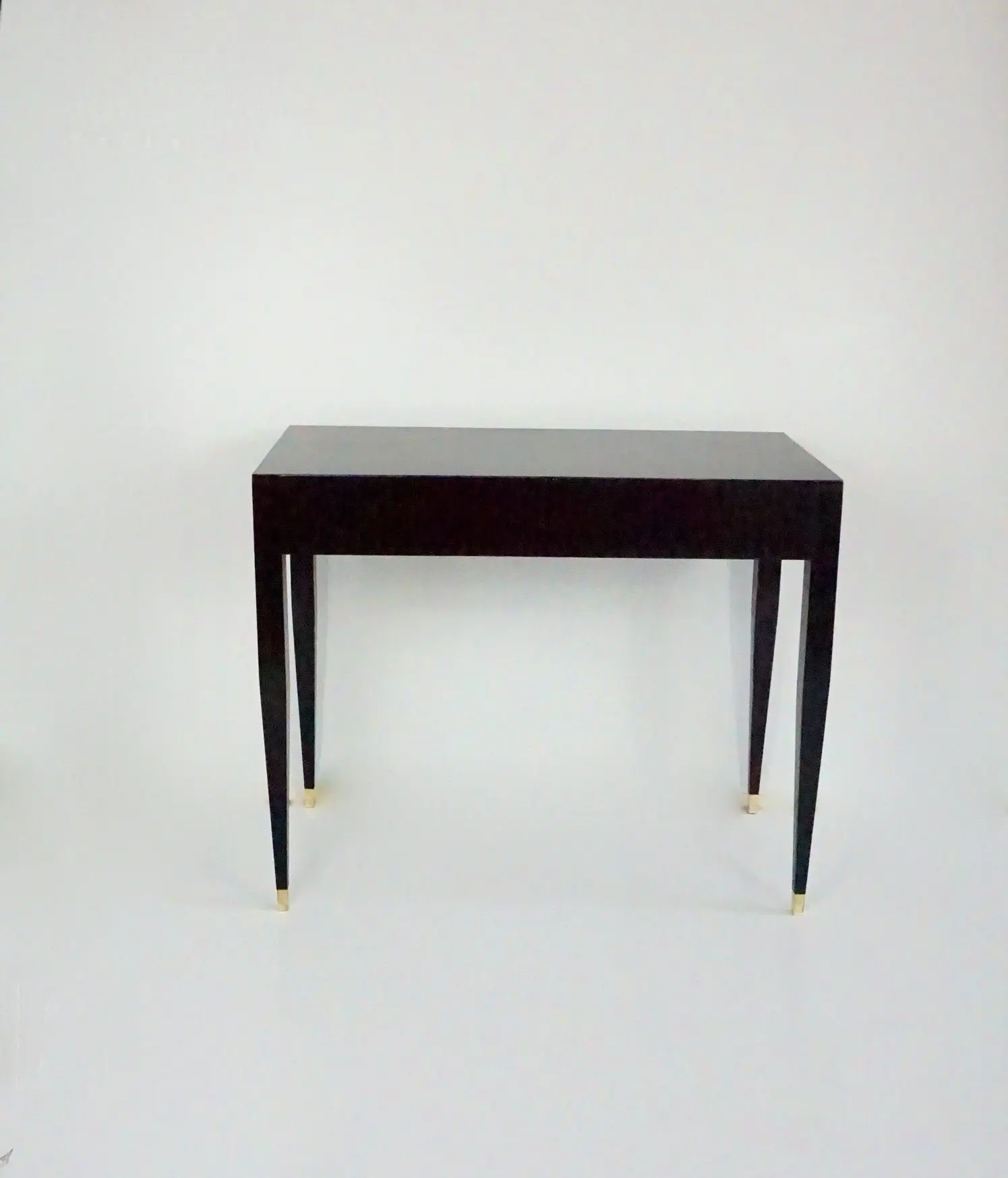 Gio Ponti black lacquered console vanity table  from Hotel Royal, 1955 — photo 10