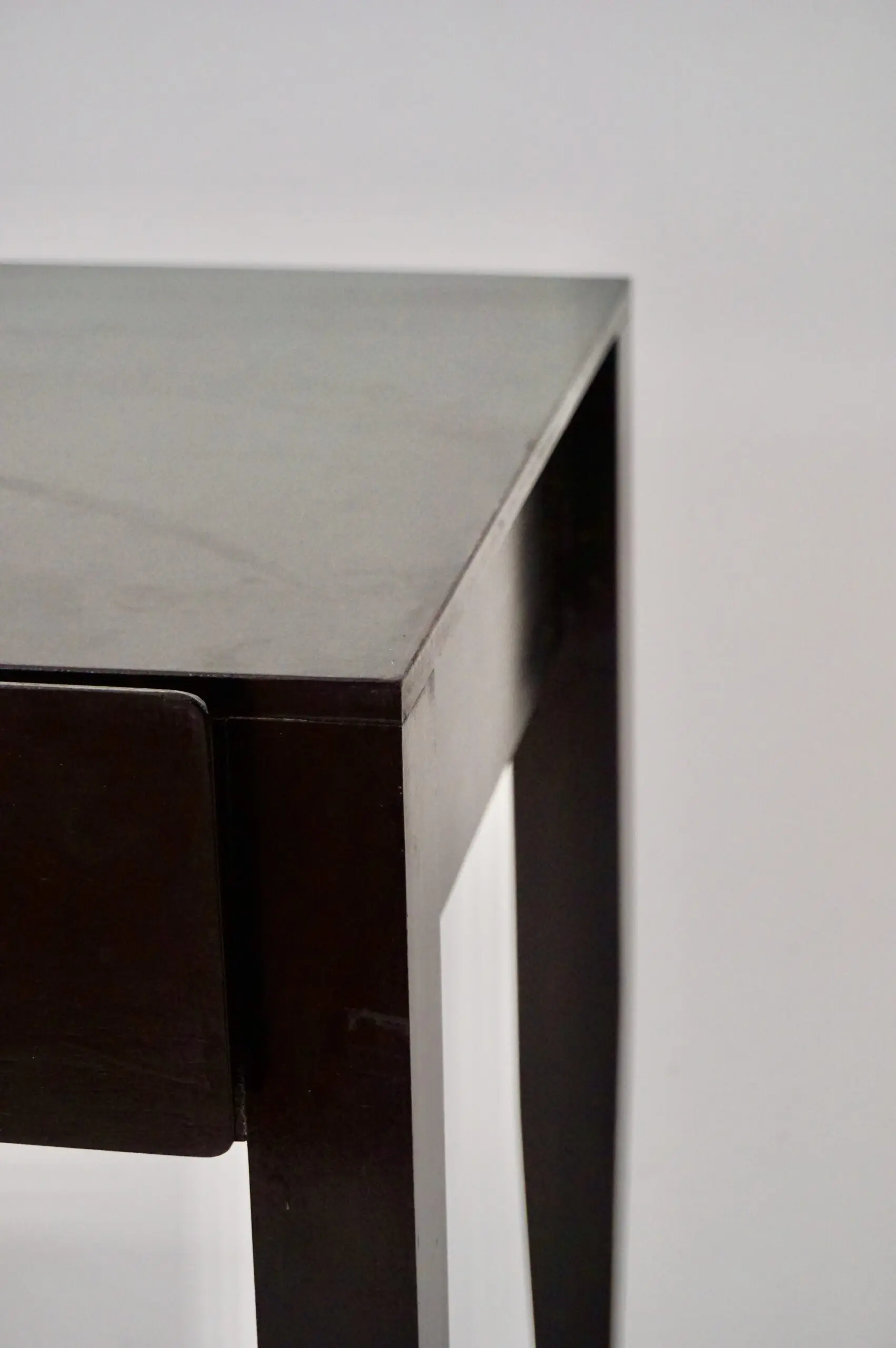 Gio Ponti black lacquered console vanity table  from Hotel Royal, 1955 — photo 5