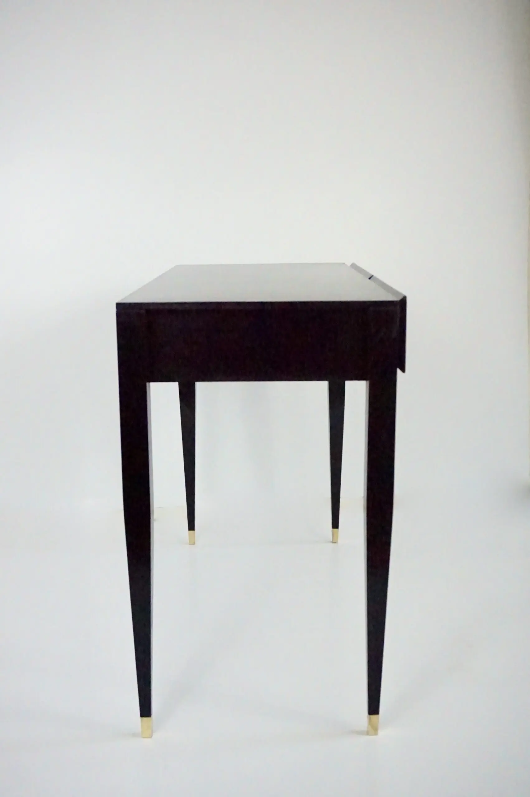 Gio Ponti black lacquered console vanity table  from Hotel Royal, 1955 — photo 11