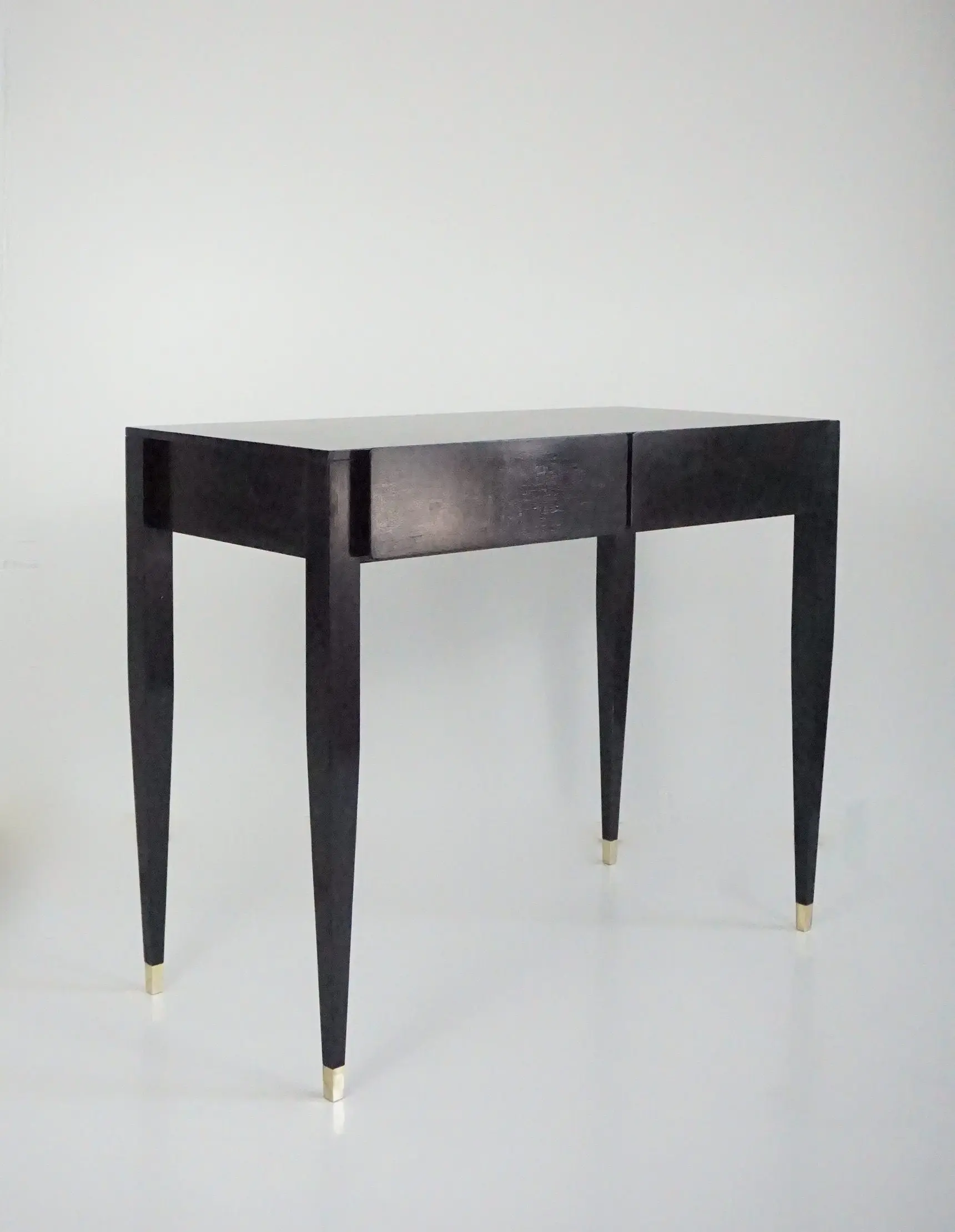 Gio Ponti black lacquered console vanity table  from Hotel Royal, 1955 — photo 7
