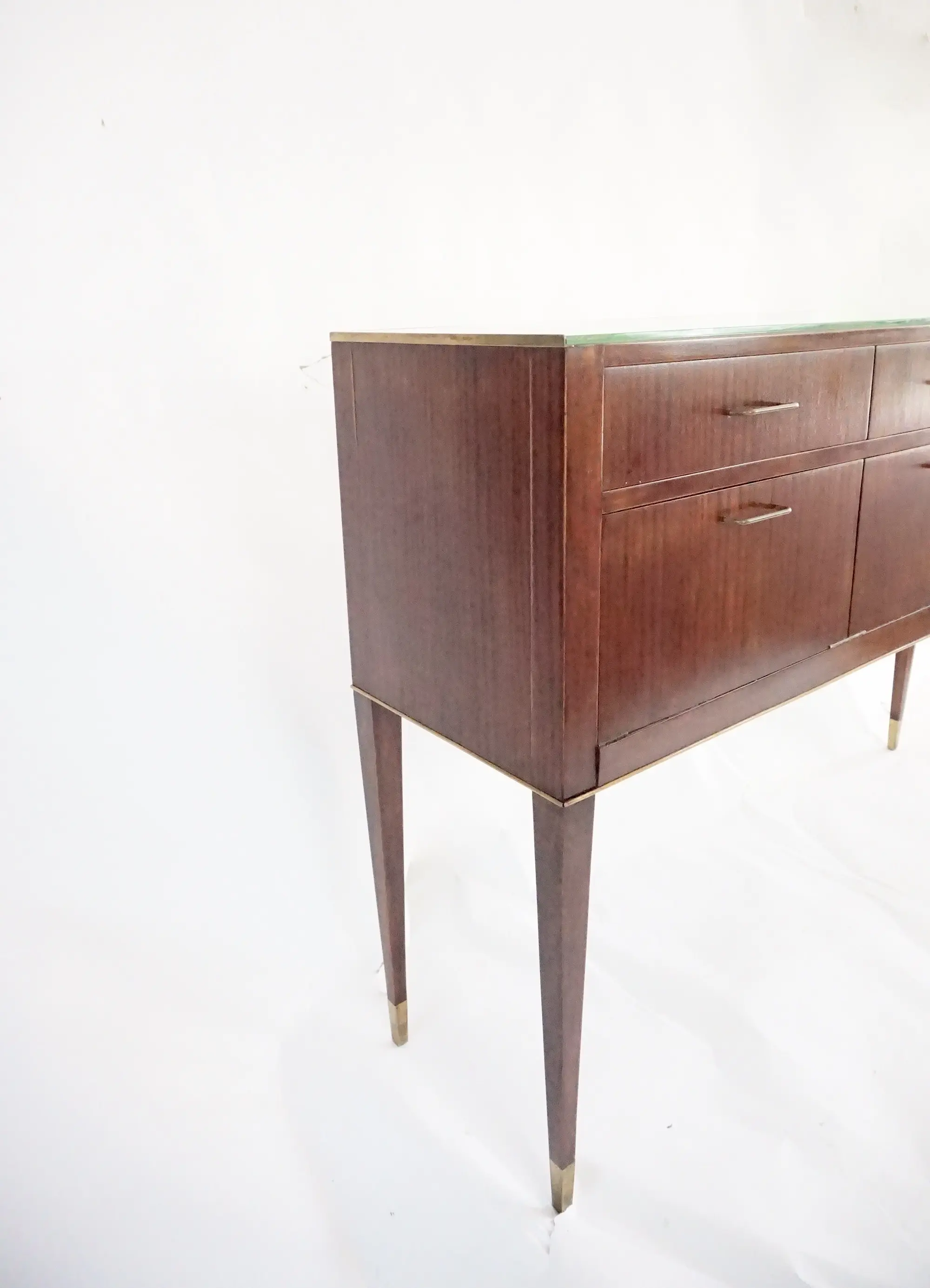 Gio Ponti unique wood cabinet for a private residence, Arenzano, 1955 — image 3