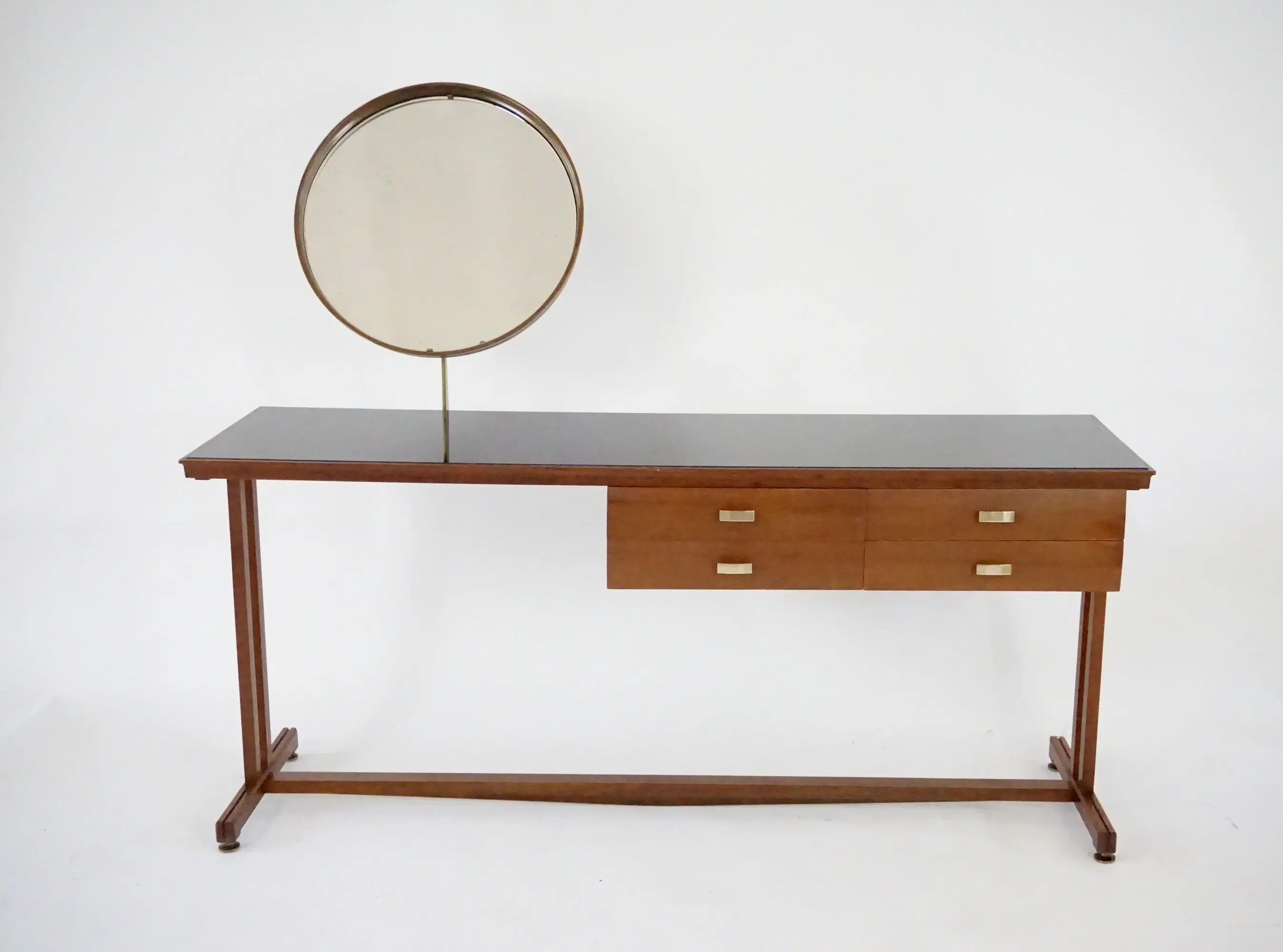 Silvio Cavatorta large consolle -dressing table, with a large mirror, 1950 — photo 30