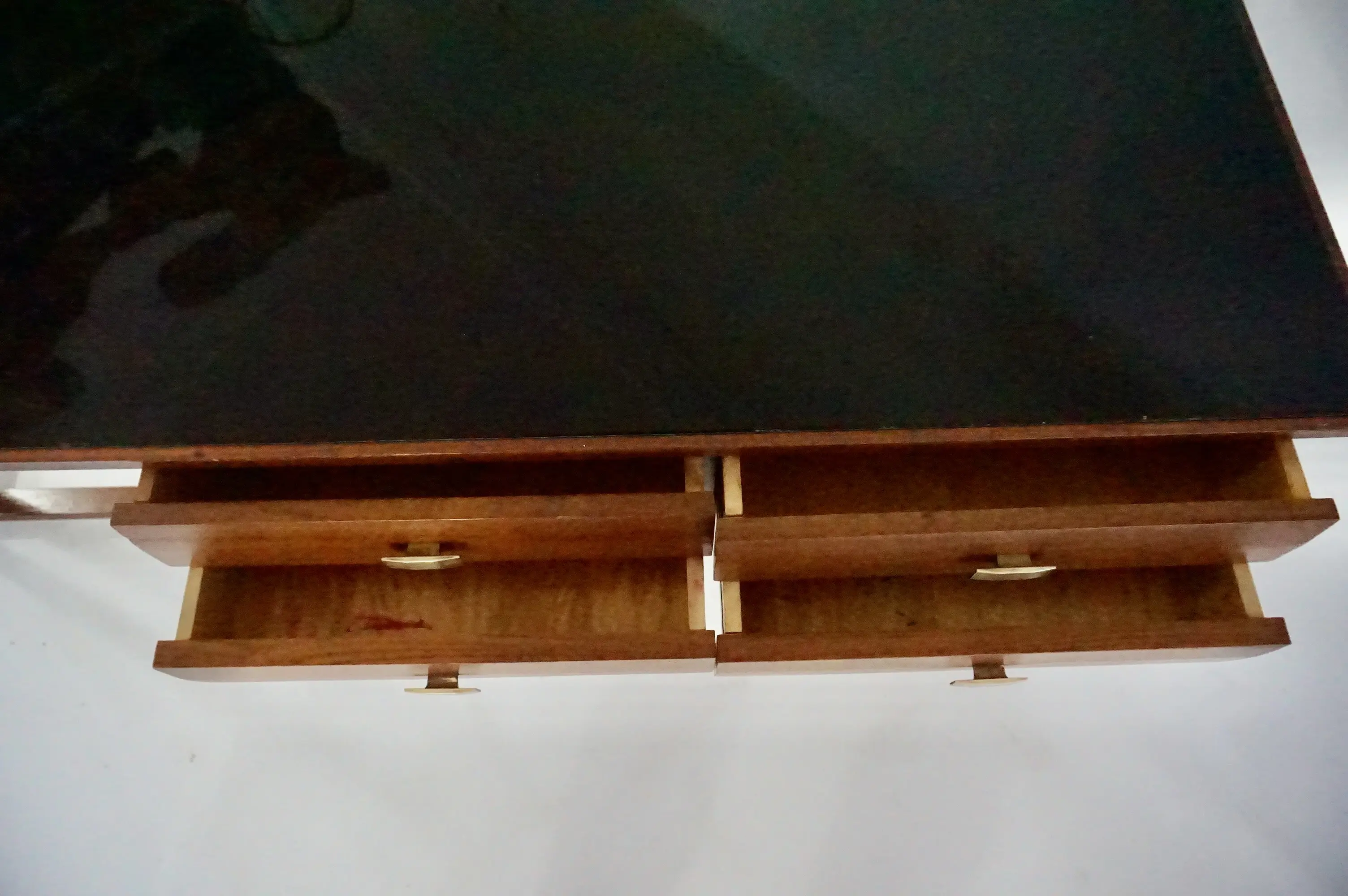 pair of Silvio Cavatorta large consolle tables, dressing tables, 1950 — photo 11