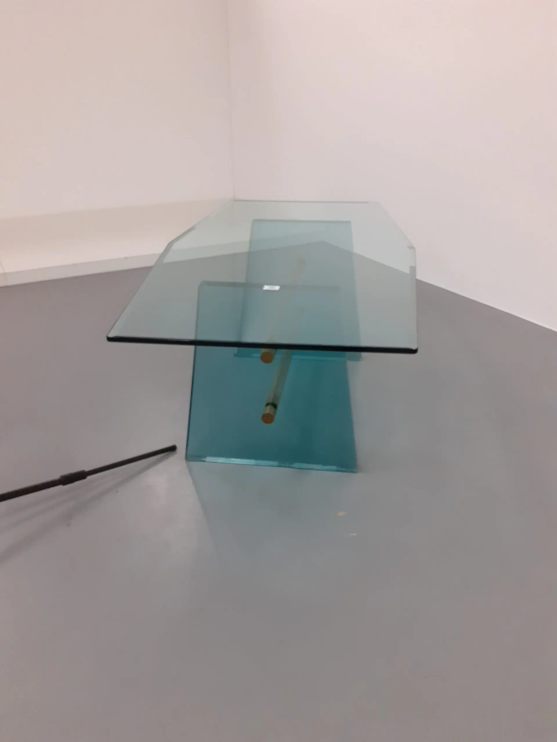 Rare Pietro Chiesa Large Glass Dining Table for Fontana Arte, circa 1940 — photo 10